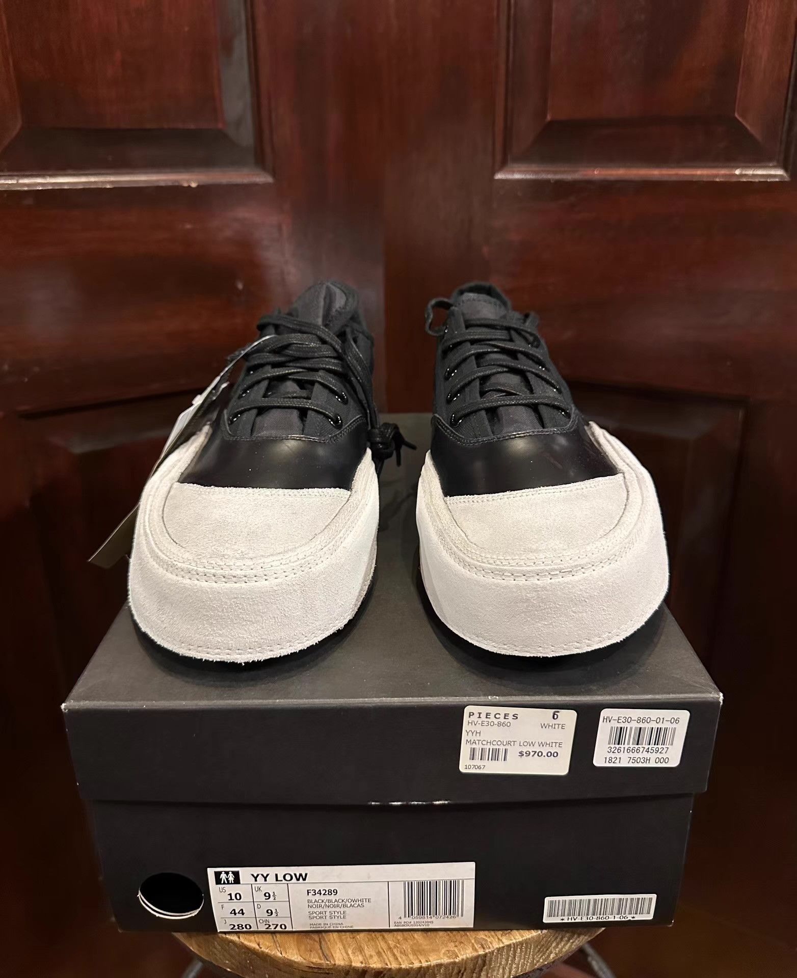 Yohji Yamamoto Yohji Yamamoto pour Homme main‑line × Adidas。Ｑ25 Size US 10 / EU 43 - 1 Thumbnail