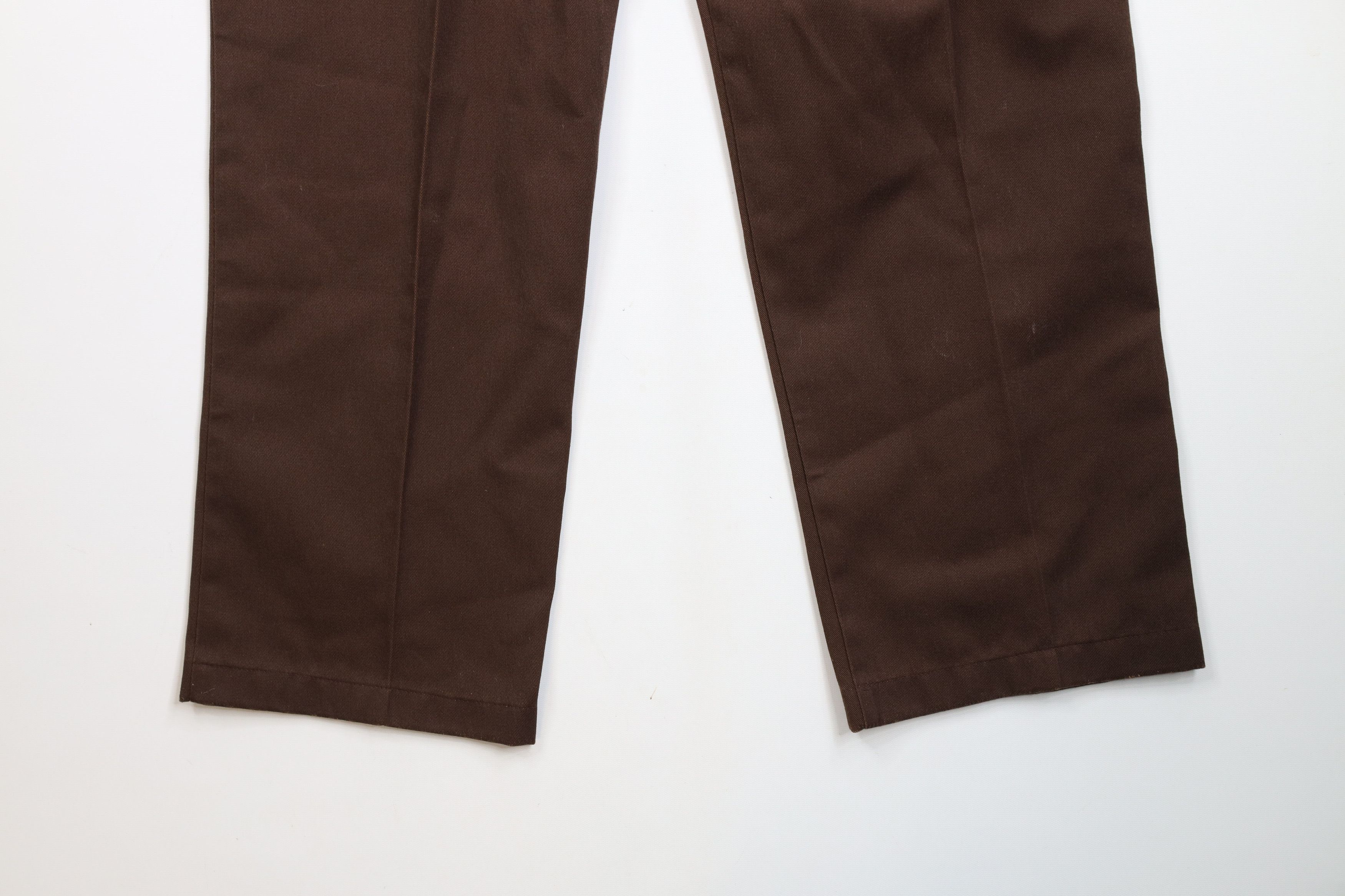 Dickies × Vintage Vintage 90s Y2K Dickies Workwear Wide Leg Pants Brown Size US 36 / EU 52 - 11 Thumbnail