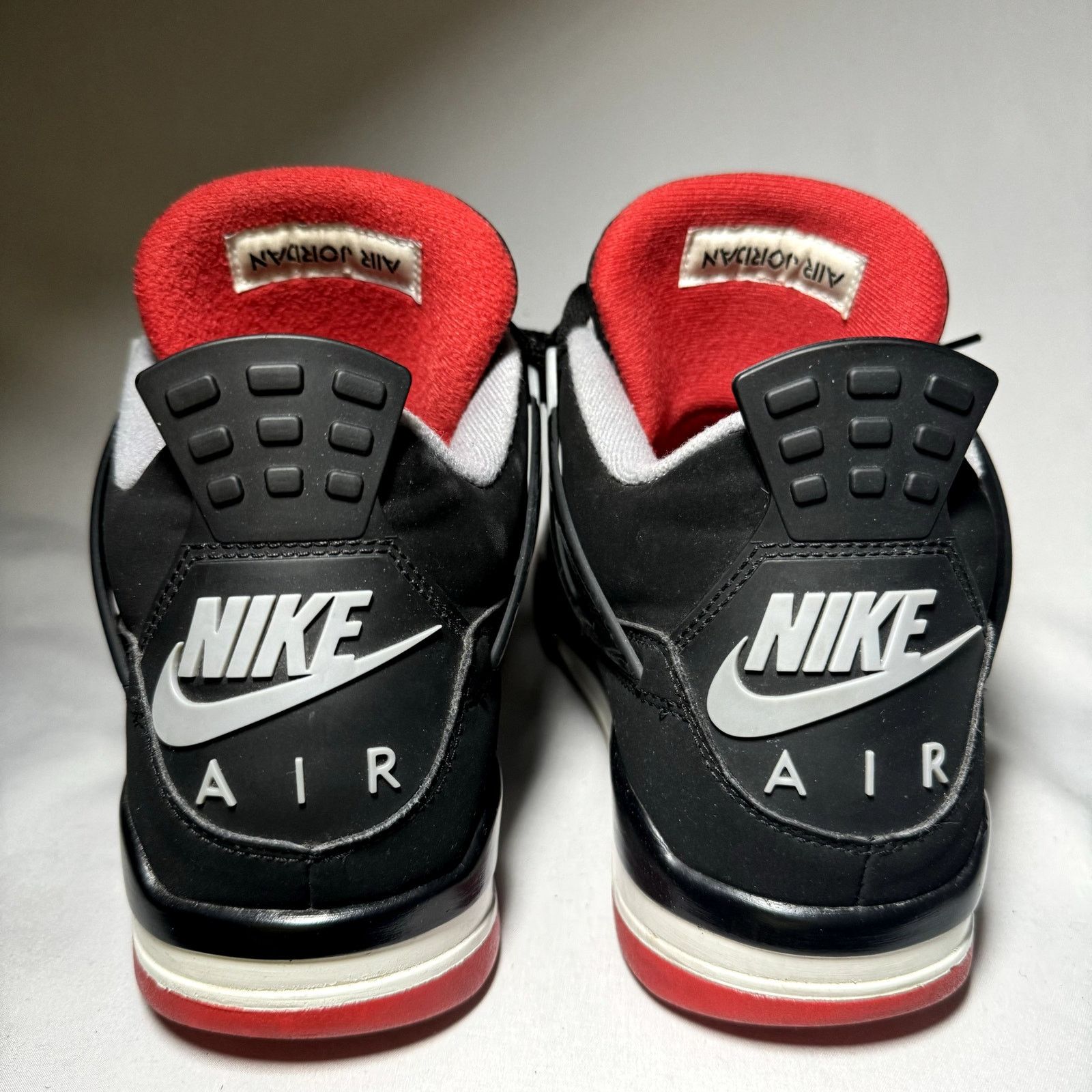 Jordan Brand × Nike Size 9.5 - Nike Air Jordan 4 Retro OG Bred 2019 Men's Shoes Size US 9.5 / EU 42-43 - 6 Thumbnail