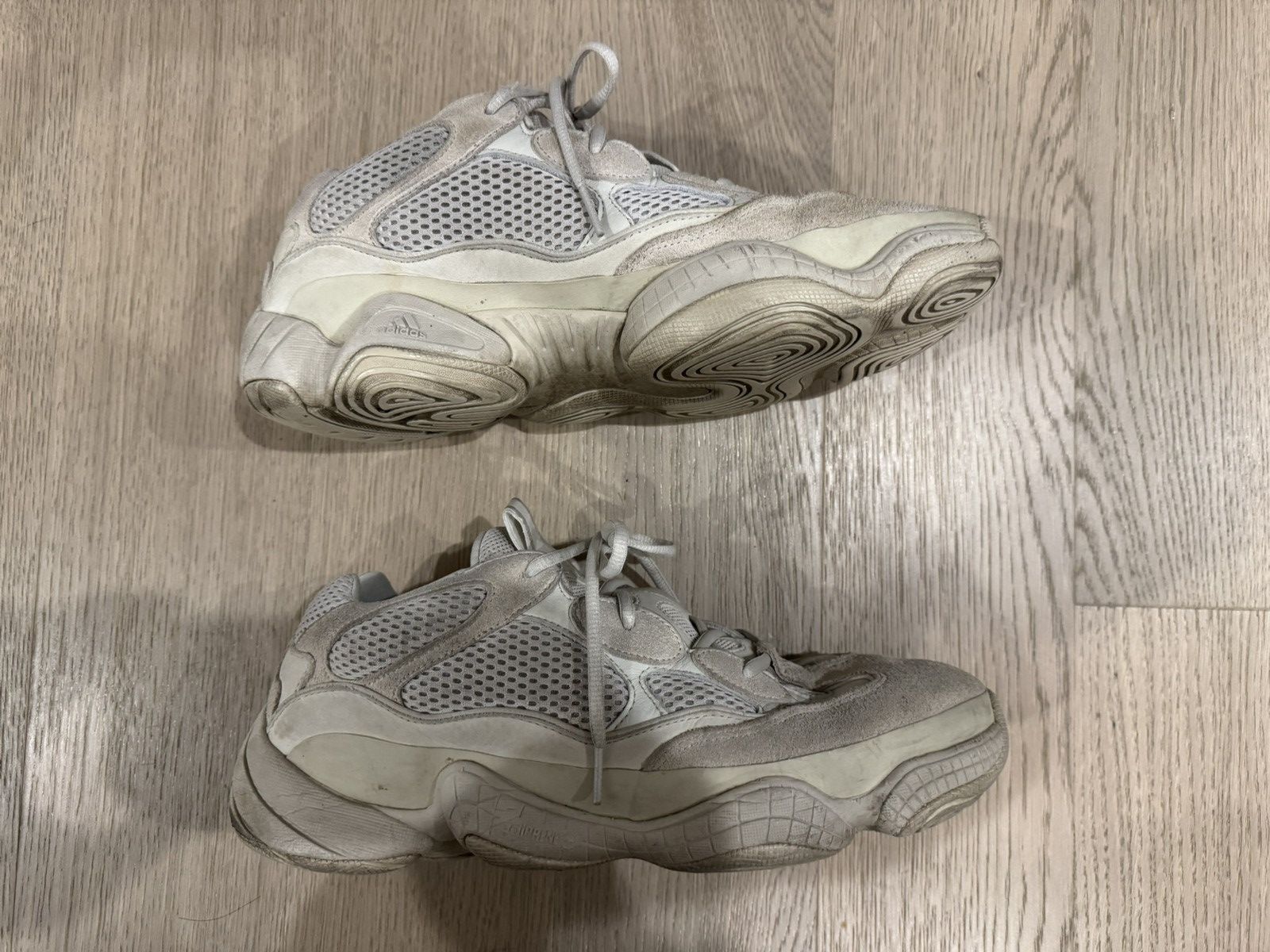 image of Size 12 - Adidas Yeezy 500 Blush Shoes in Brown, Men's