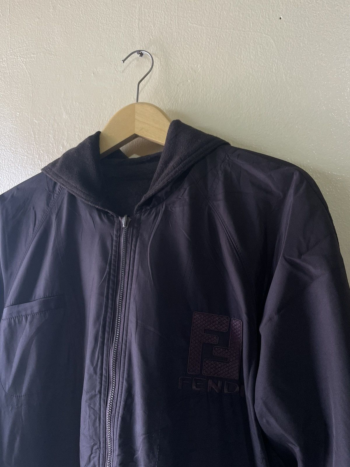 Fendi × Vintage 🌶REVERSIBLE🌶Vintage Fendi Jacket Size US L / EU 52-54 / 3 - 2 Thumbnail