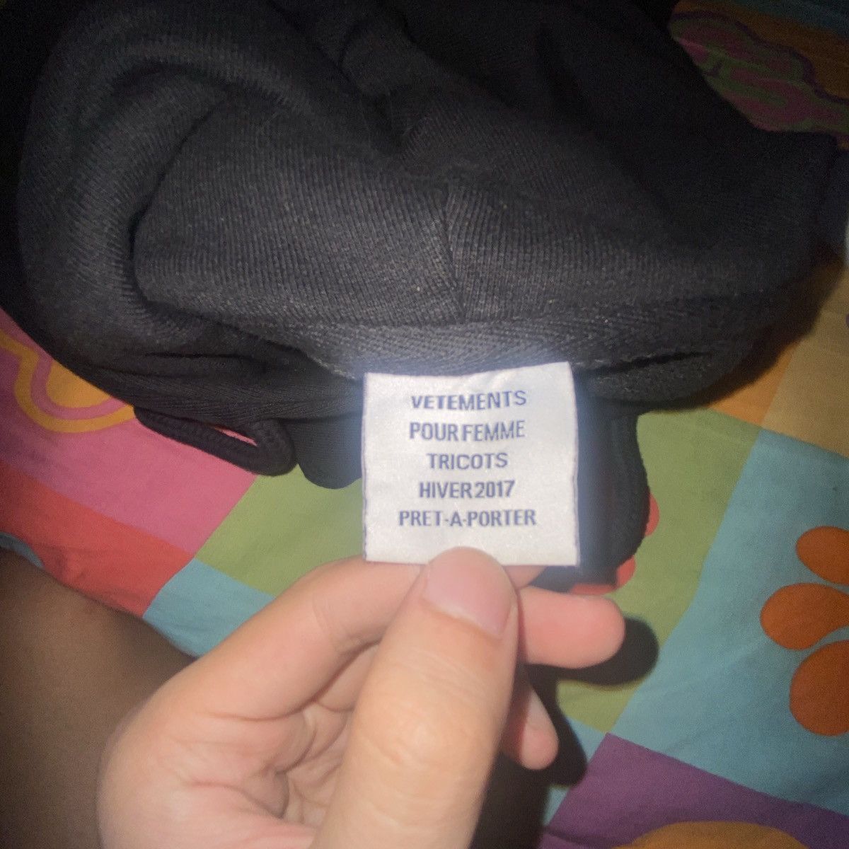 Vetements Vetements Aw16 Total fucking darkness hoodie Size US S / EU 44-46 / 1 - 6 Thumbnail