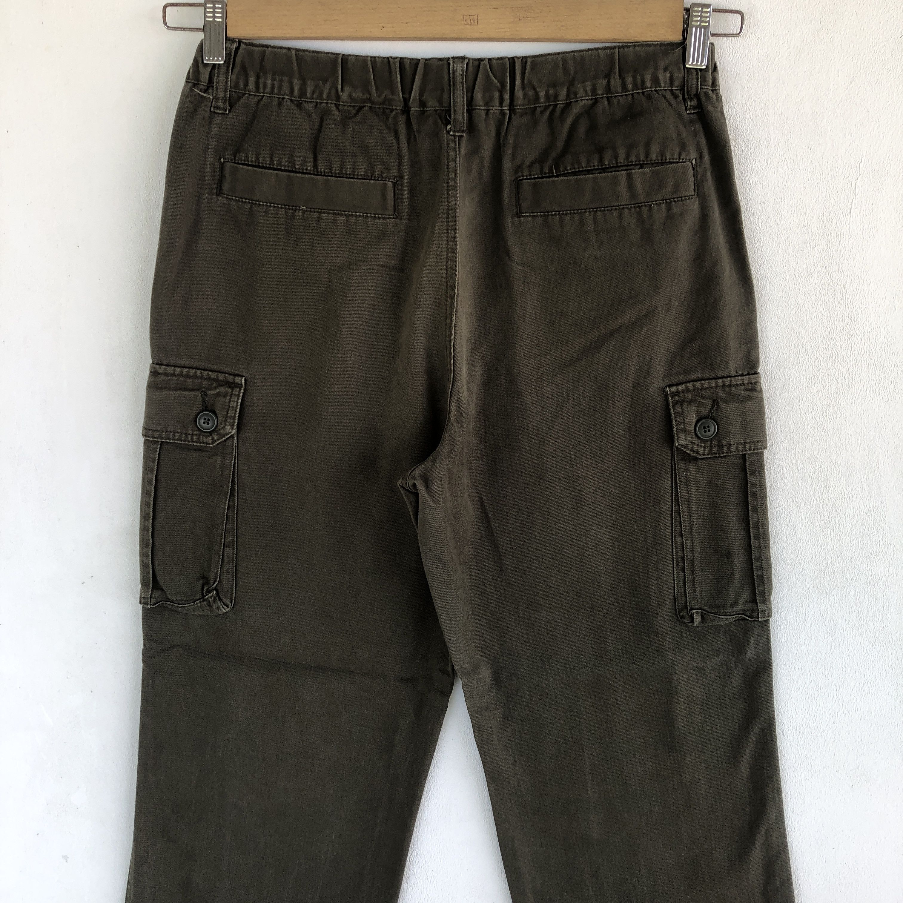 Japanese Brand Vintage Japanese Cargo Pants Multi Pocket Fatigue Trousers Size US 30 / EU 46 - 4 Thumbnail