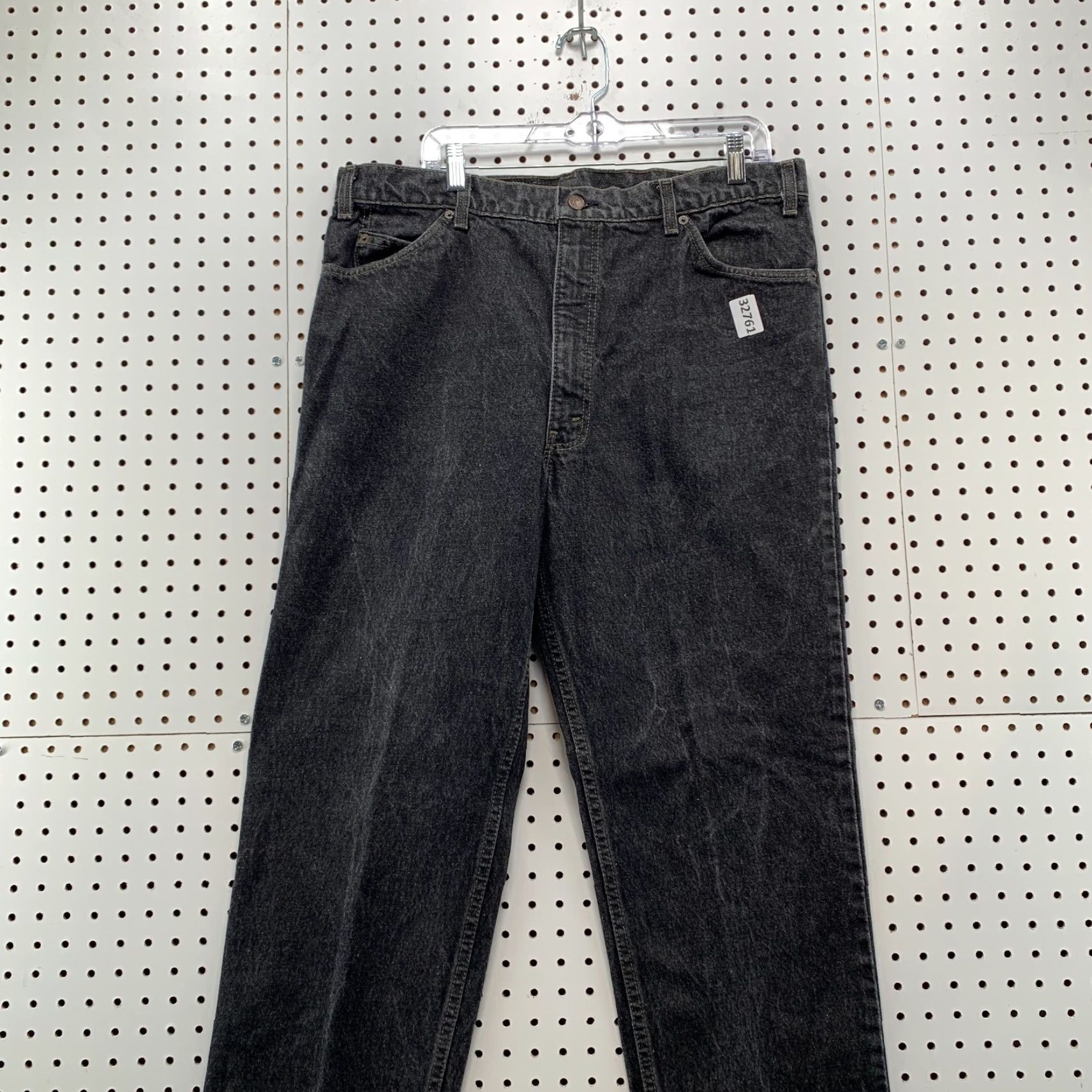 Levi's VINTAGE Levi's Levi's 540 Jeans Mens 36x30 Black Denim Relaxed Fit USA Leather Tab 540 Cowboy Style Mens Size US 36 / EU 52 - 3 Thumbnail