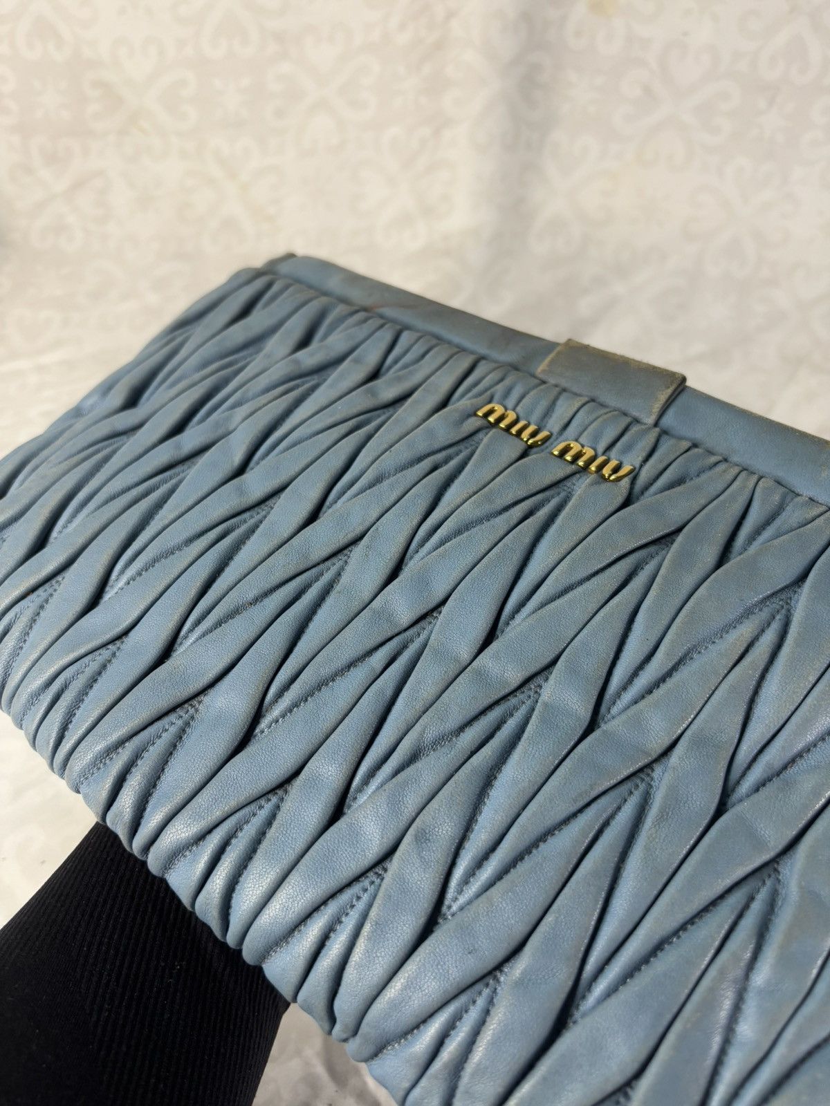 Miu Miu (heavy used) MiuMiu Cluths Bag Without Strap Size ONE SIZE - 7 Thumbnail