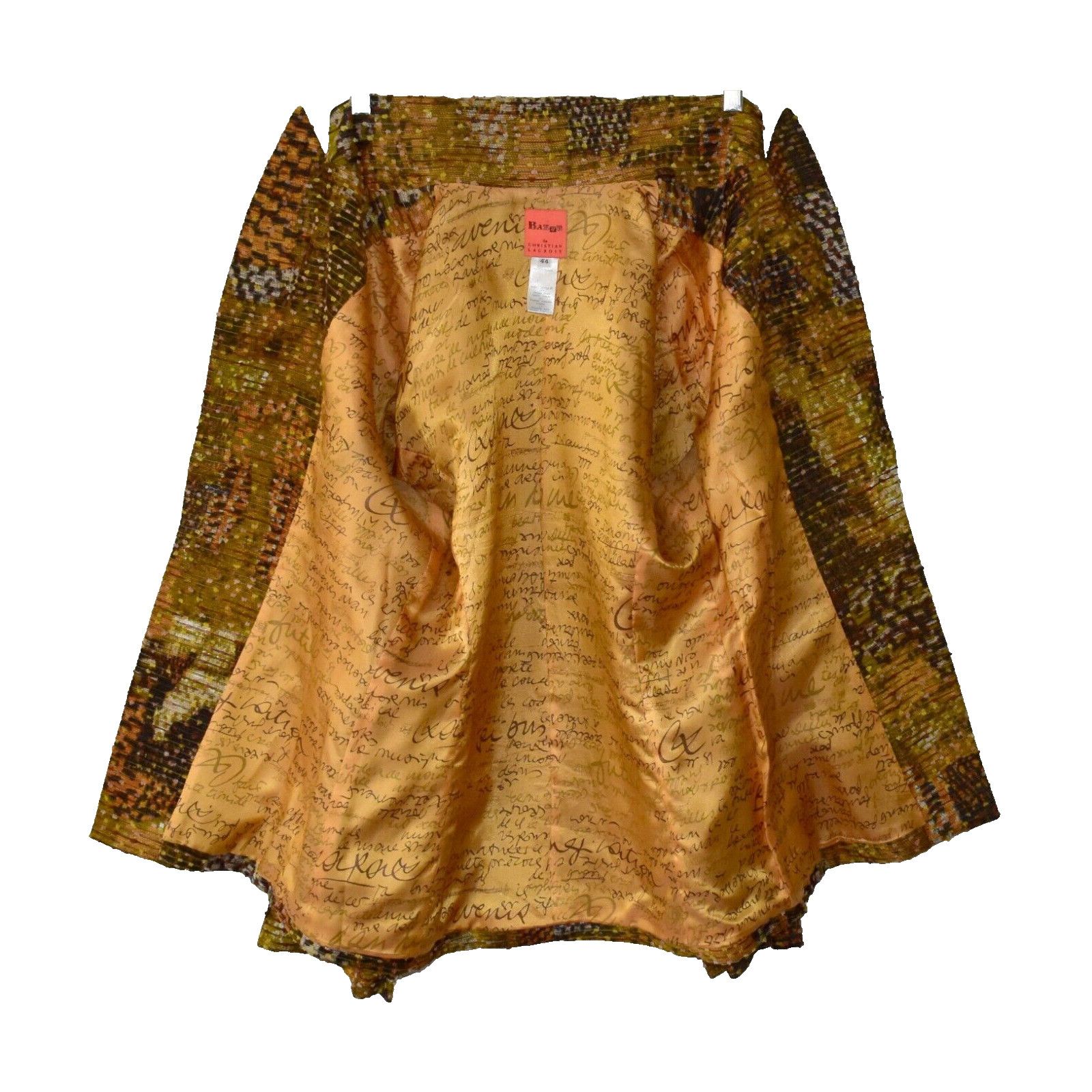 Christian Lacroix BAZAR DE CHRISTIAN LACROIX Vintage Tapestry Tweed Blazer 44 Size L / US 10 / IT 46 - 4 Thumbnail