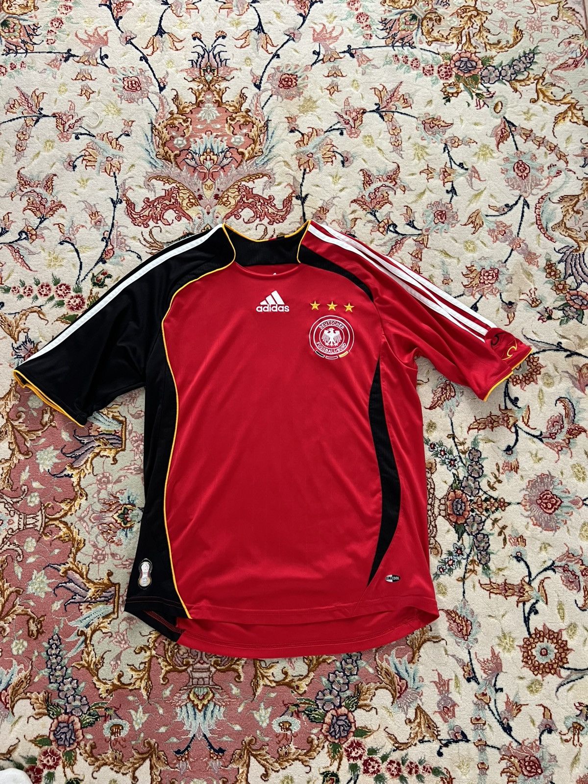 Adidas Germany national jersey vintage Size US L / EU 52-54 / 3 - 1 Thumbnail