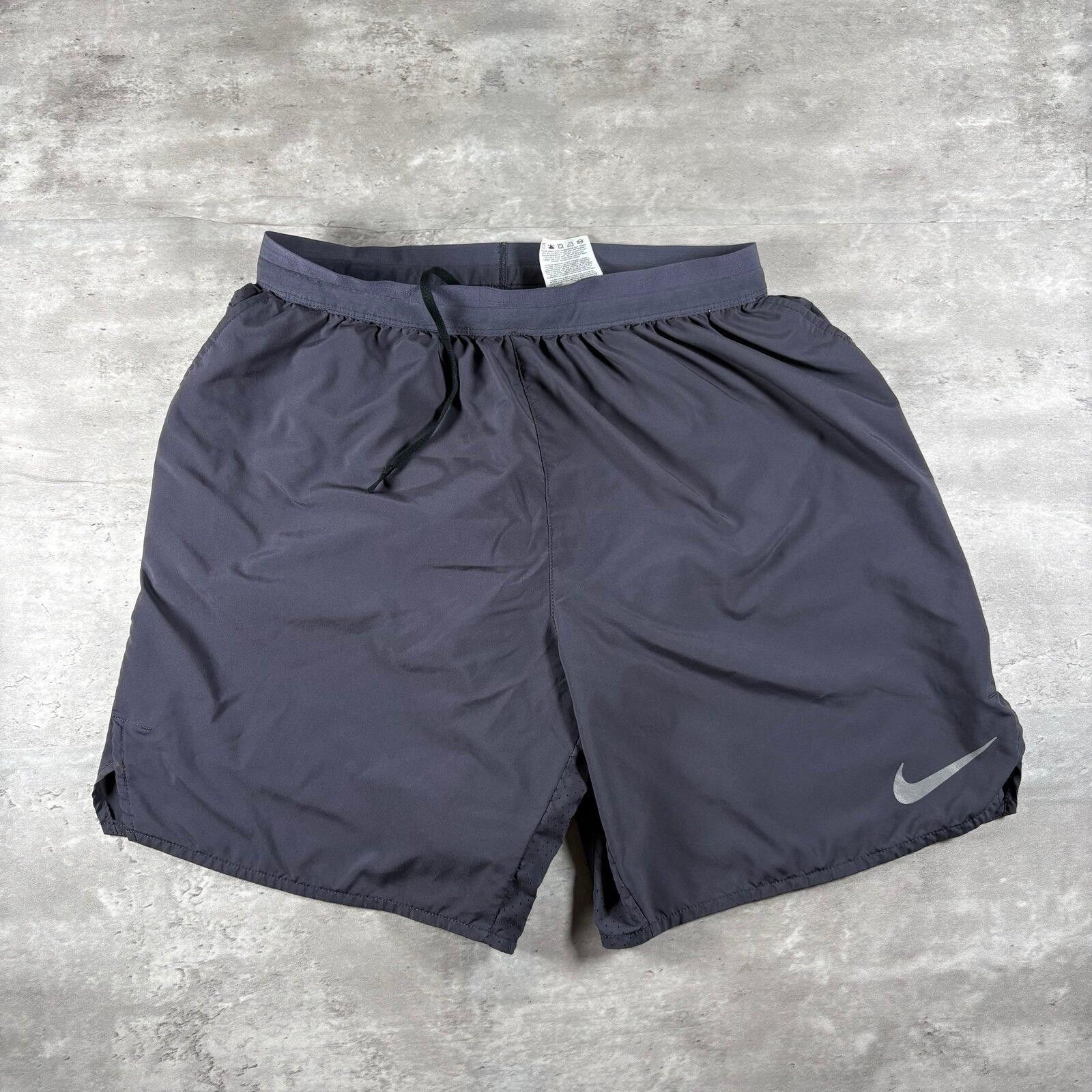 Nike Dark Gray Nike running Dri-fit shorts Size US 32 / EU 48 - 5 Thumbnail