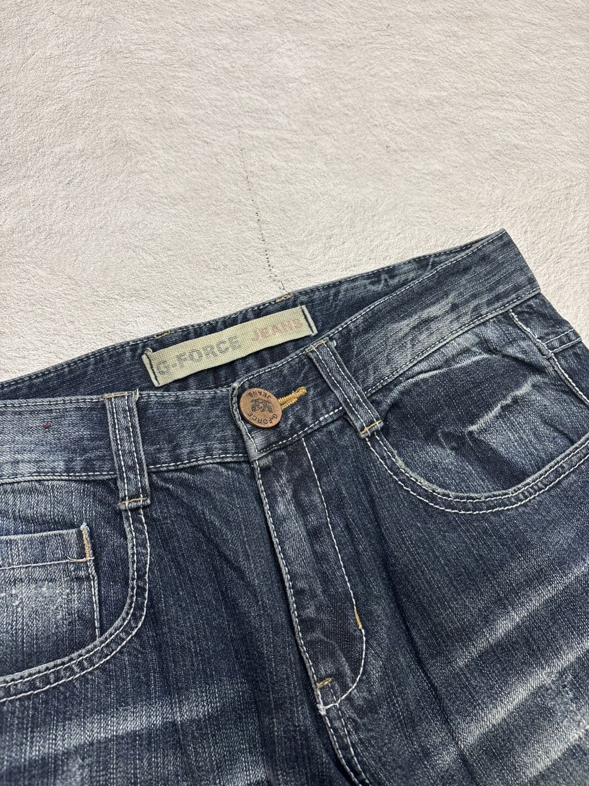 Kapital 2000s G force japan bootcut kapital denim y2k style Size US 31 - 4 Thumbnail