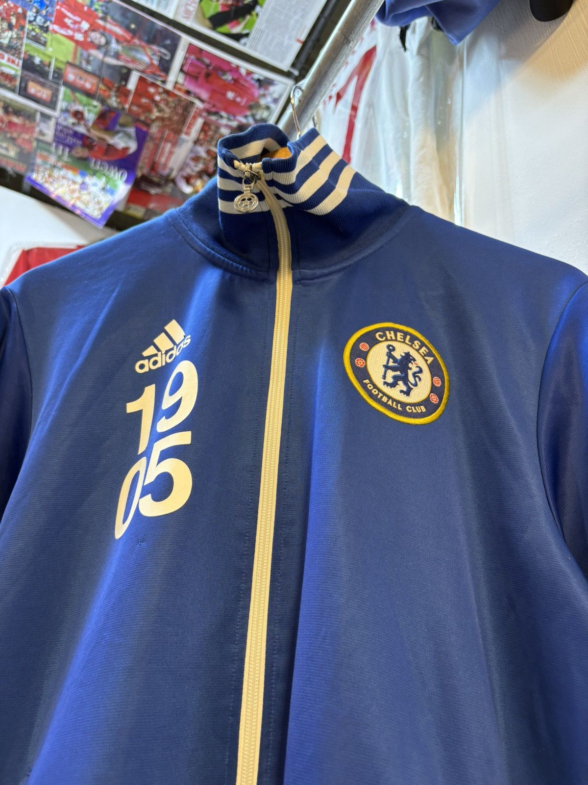 Adidas Vintage Y2K Chelsea FC Tracksuit Size US L / EU 52-54 / 3 - 2 Thumbnail