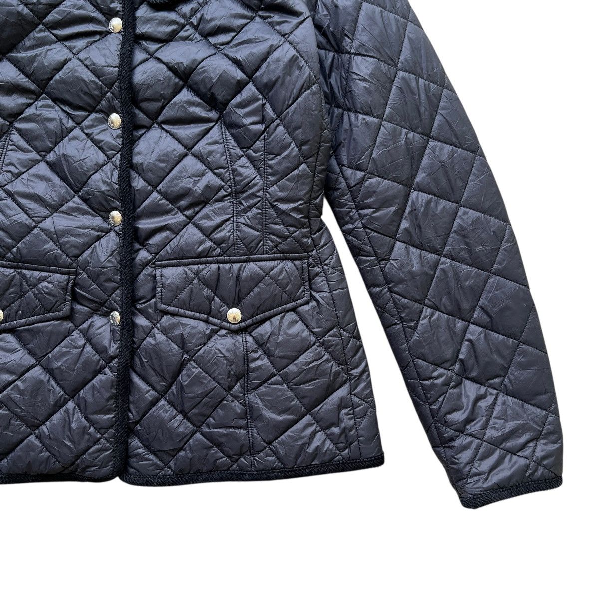 Japanese Brand Polo Ralph Lauren Quilted Diamond Jacket Size M / US 6-8 / IT 42-44 - 6 Thumbnail