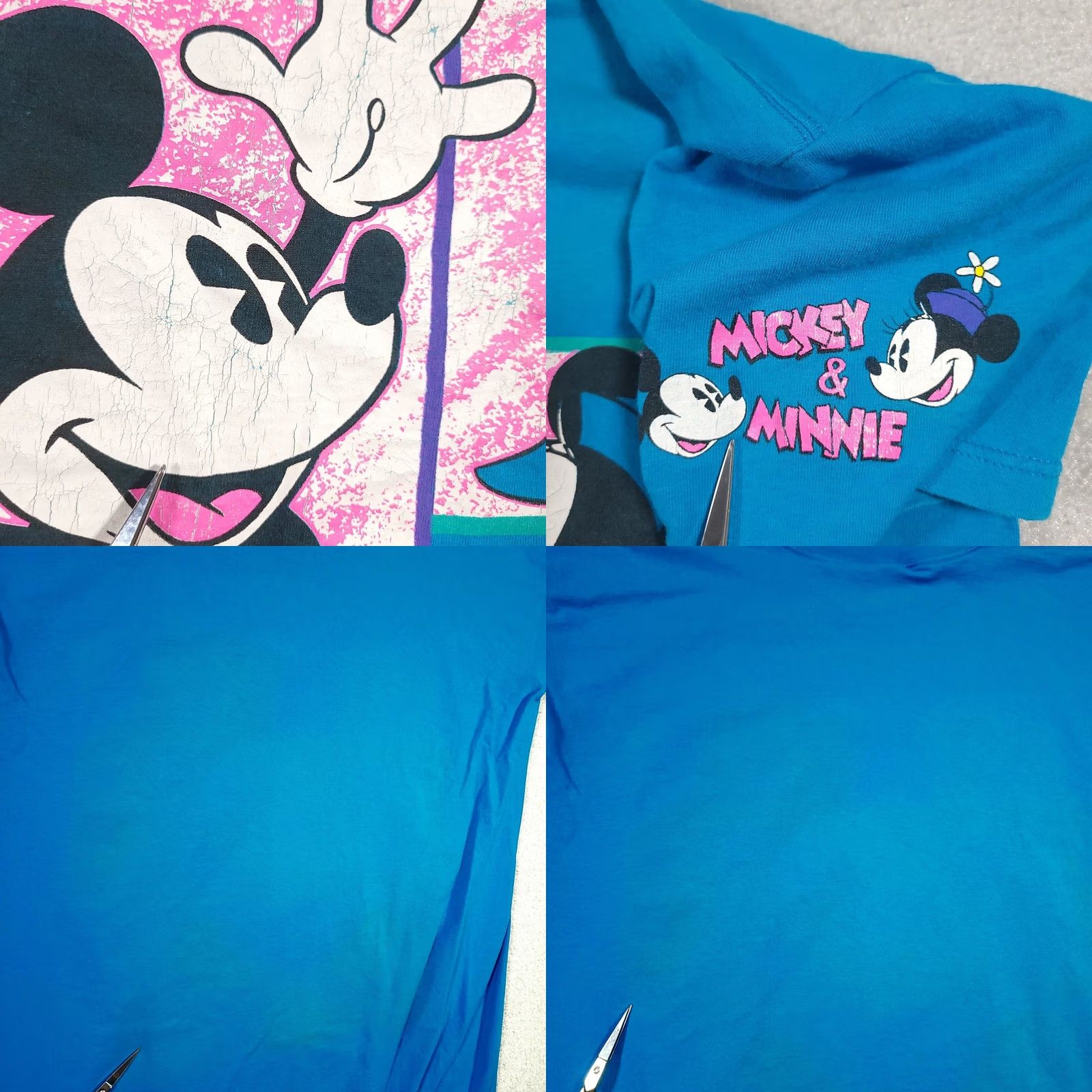 Mickey & Co. VINTAGE Mickey Minnie Mouse Disney Mickey and Co T-shirt 90s Vtg Adult One Size Fits All Size US M / EU 48-50 / 2 - 8 Thumbnail
