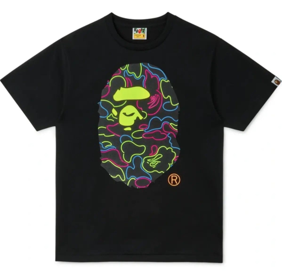 Bape BAPE Dover Street Market DSM Fluro Rebellion Tee Size US XL / EU 56 / 4 - 1 Thumbnail