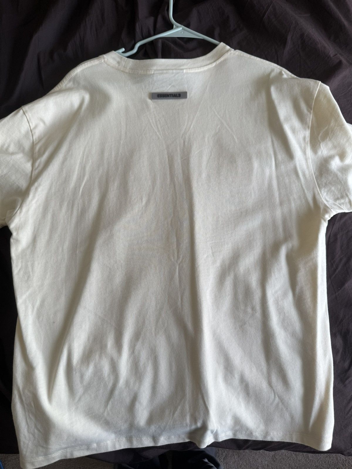 Essentials Essentials FOG Cream Box Logo T-shirt Size US M / EU 48-50 / 2 - 6 Thumbnail