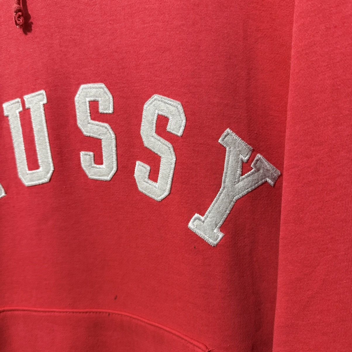 Stussy Vintage 90s stussy usa spell out hoodie Size US L / EU 52-54 / 3 - 7 Thumbnail