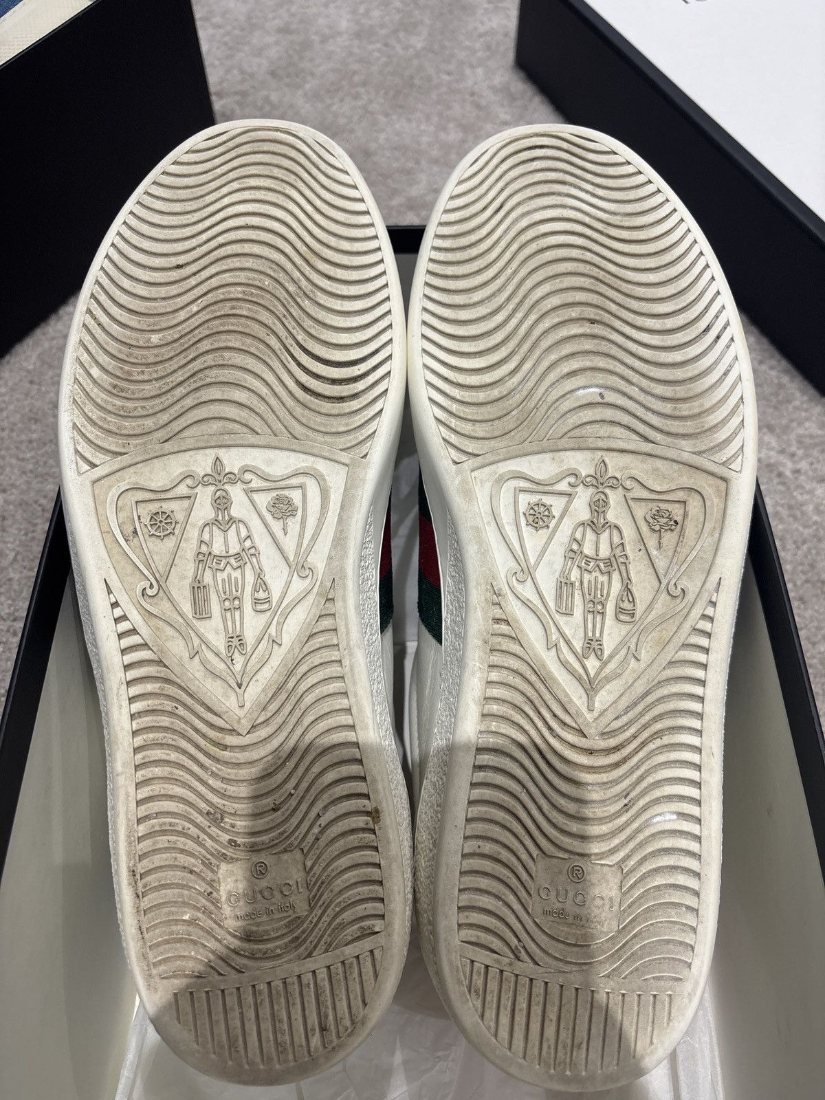 Gucci Gucci ace sneaker Size US 10.5 / EU 43-44 - 4 Thumbnail
