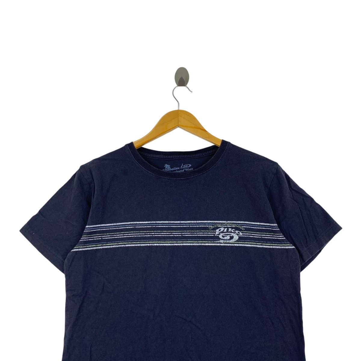 Vintage Vintage PIKO HAWAII LONGBOARD Surf Wear Tee Shirt Size M / US 6-8 / IT 42-44 - 2 Thumbnail