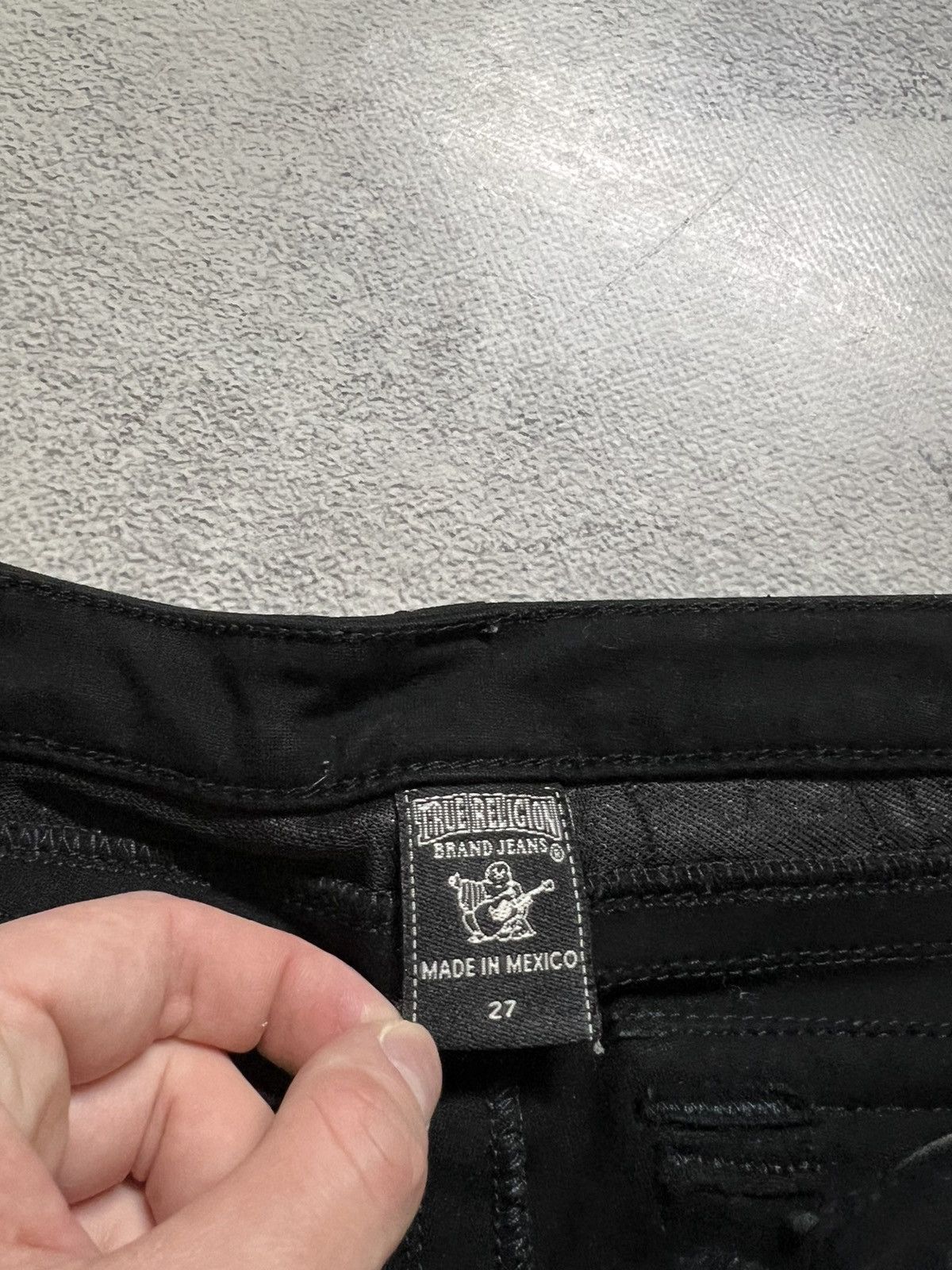 True Religion × Vintage Vintage Y2k True Religion USA Denim Jeans 00s Size 27" / US 4 / IT 40 - 11 Thumbnail