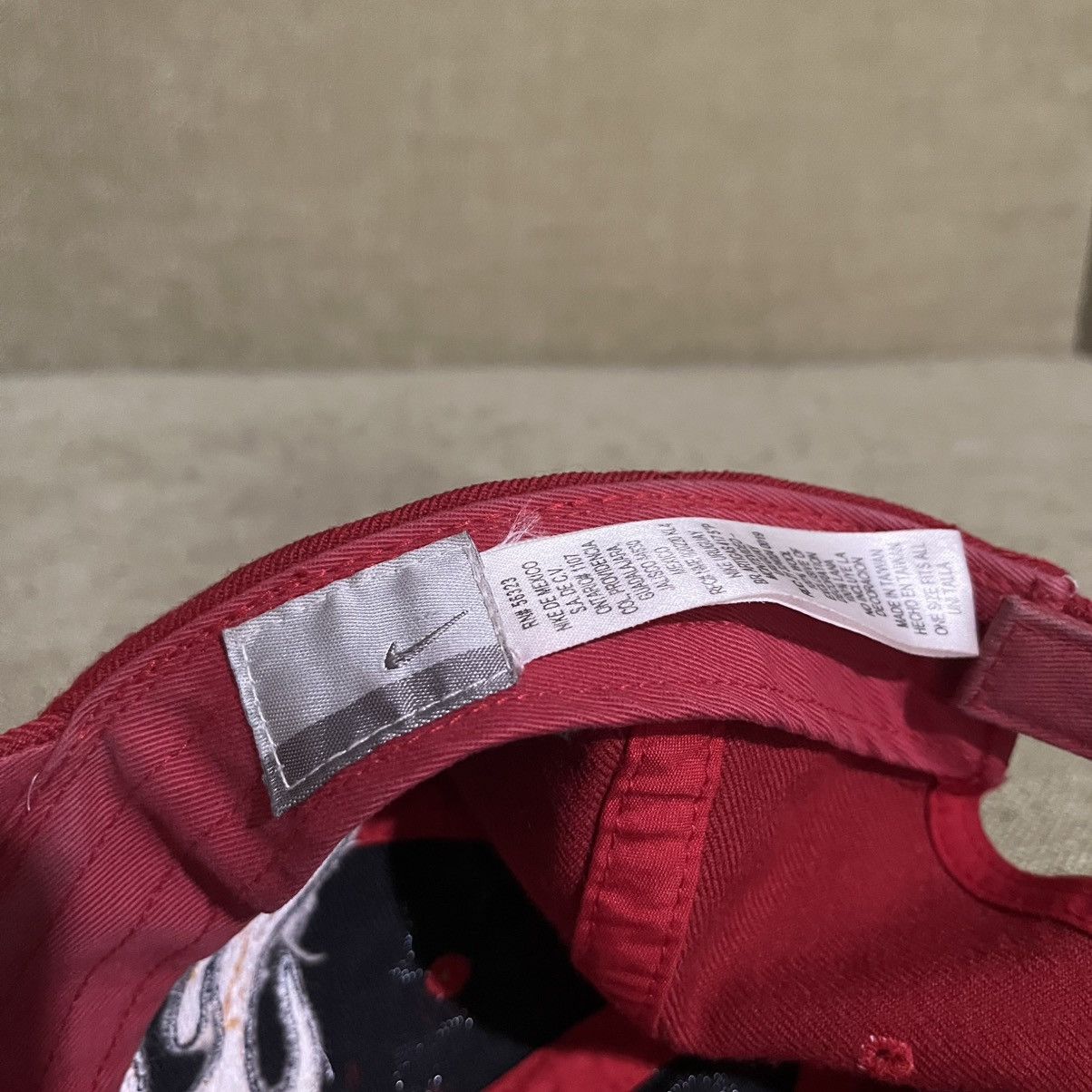 Nike × Vintage Vintage 2000s Nike Flame Cap Size ONE SIZE - 4 Thumbnail