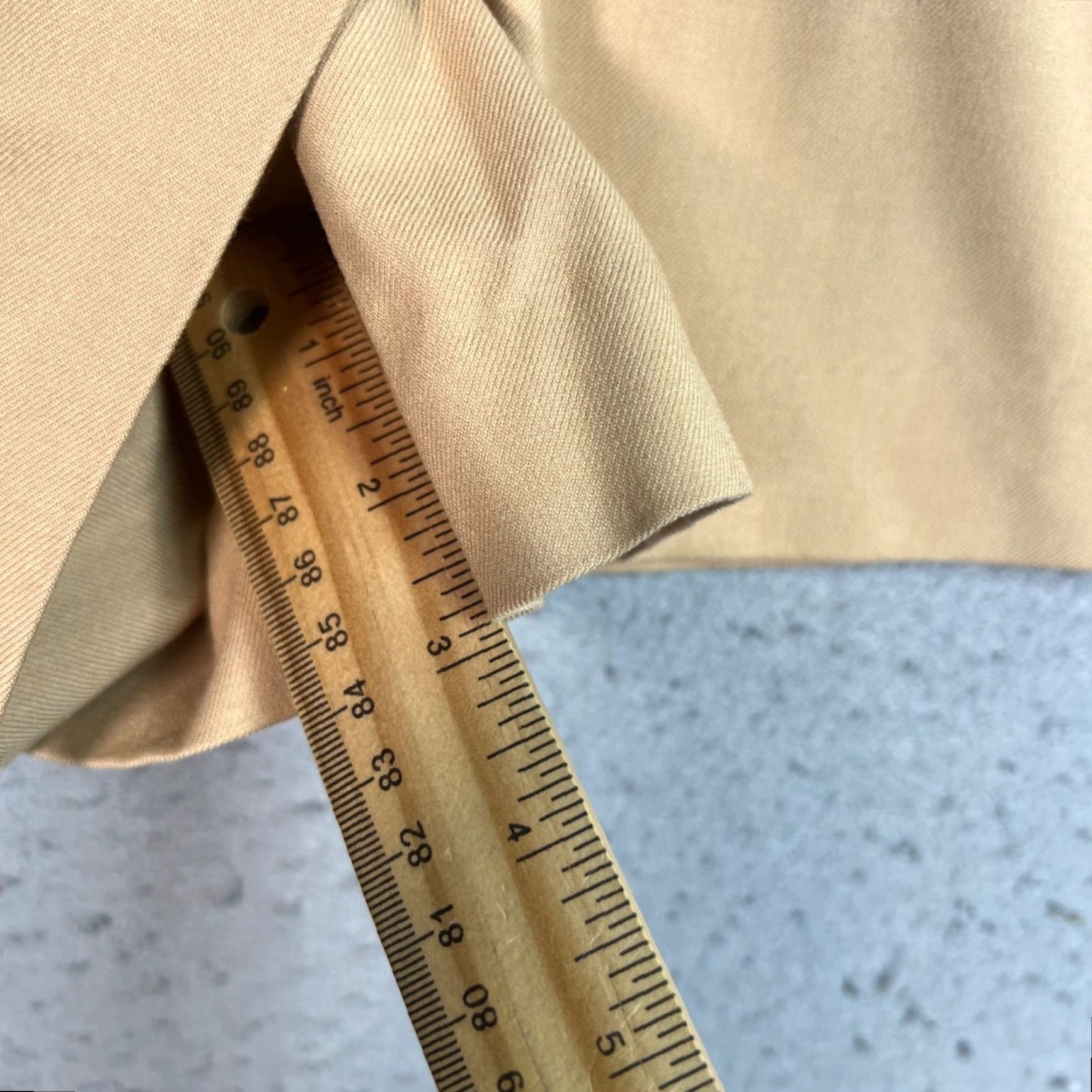 Vintage VINTAGE Jucy Judy Womens Beige Wrap Shorts With Purple Buckles Size 25 BeigeWrap Shorts Womens 25 3in Polyester Front Flat Womens Jucy Judy Size 42" / US 20 - 7 Thumbnail