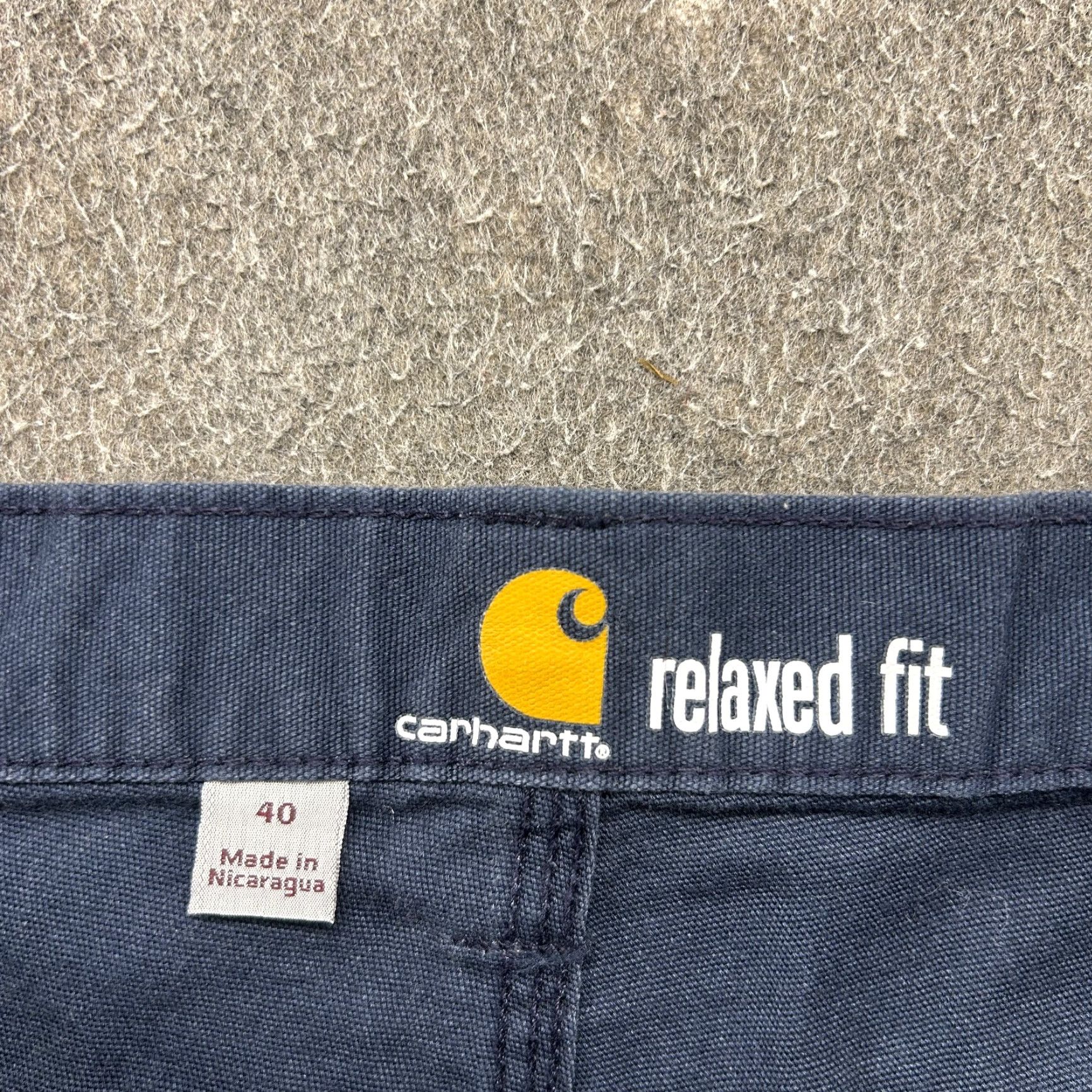 Carhartt Carhartt Shorts Mens 40 Blue Cargo 5-Pocket Relaxed Fit Canvas Workwear Rugged Flex Baggy Casual 90s Mens Medium? Size US 40 / EU 56 - 5 Thumbnail