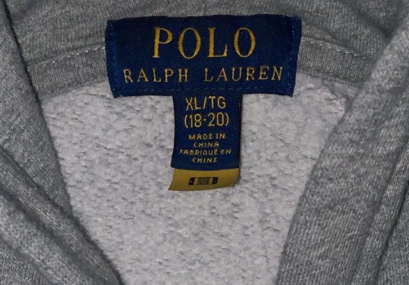 Polo Ralph Lauren Polo Ralph Lauren Grey Zip up Size US S / EU 44-46 / 1 - 2 Thumbnail