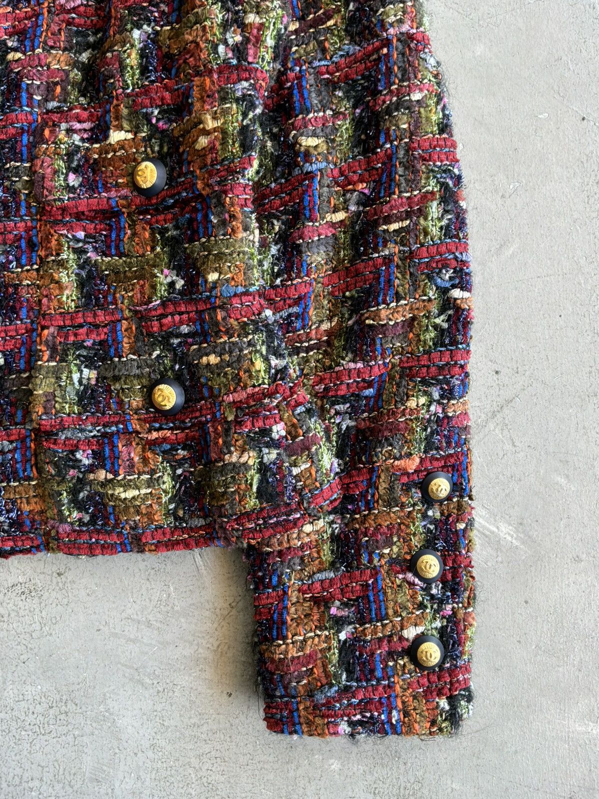 Chanel 1993 Chanel - Multicolor - Tweed Blazer Size XS / US 0-2 / IT 36-38 - 9 Thumbnail
