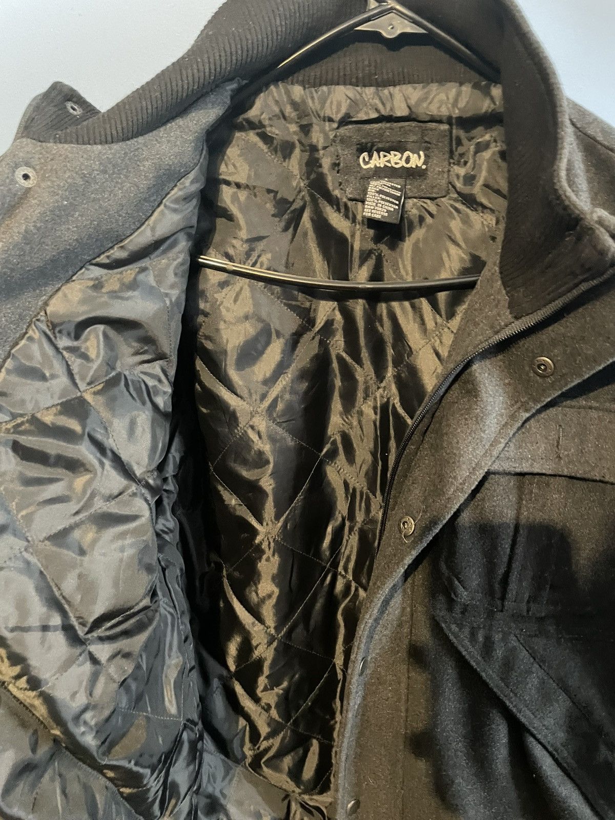 Carbon × Vintage Grey vintage winter coat Size US L / EU 52-54 / 3 - 2 Thumbnail