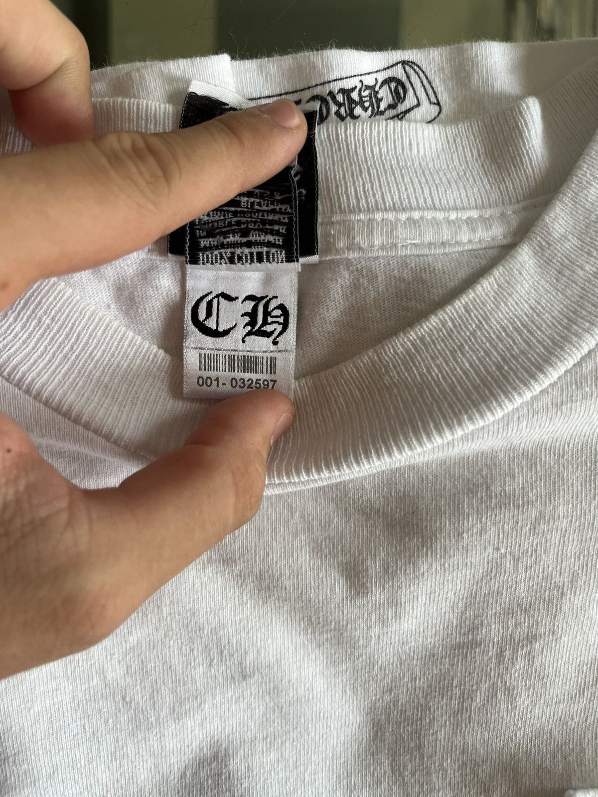 Chrome Hearts Chrome hearts white long sleeve Size US S / EU 44-46 / 1 - 5 Thumbnail