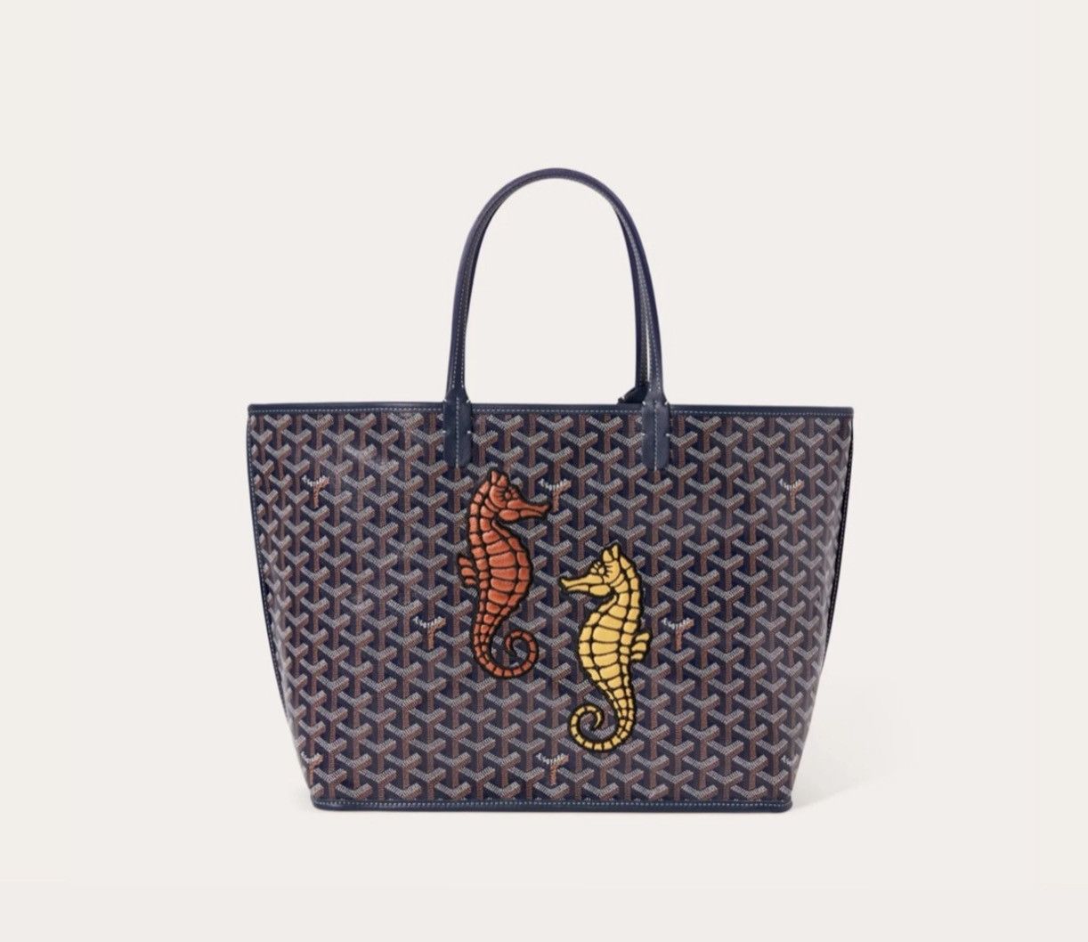 Goyard ANJOU PM SEAHORSE EMBROIDERY 2024 LIMITED EDITION BAG Size ONE SIZE - 3 Thumbnail