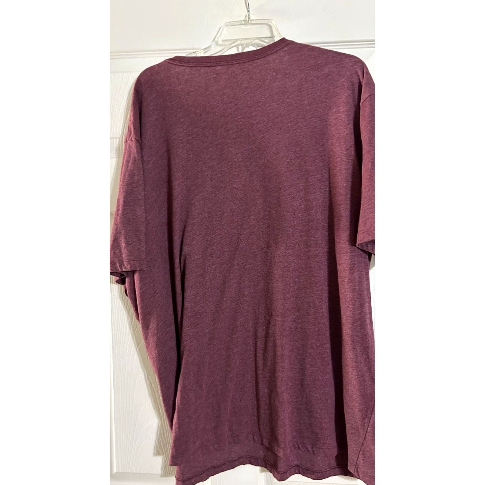 Vintage BCG Men’s 4XL Maroon Activewear Athletic Shirt Crew Neck Short Sleeve Red Size US XXL / EU 58 / 5 - 3 Thumbnail