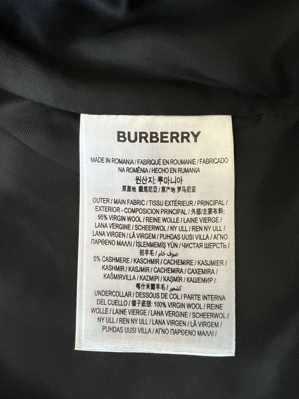 Burberry Burberry Wool Car Coat size 48 Size US M / EU 48-50 / 2 - 5 Thumbnail
