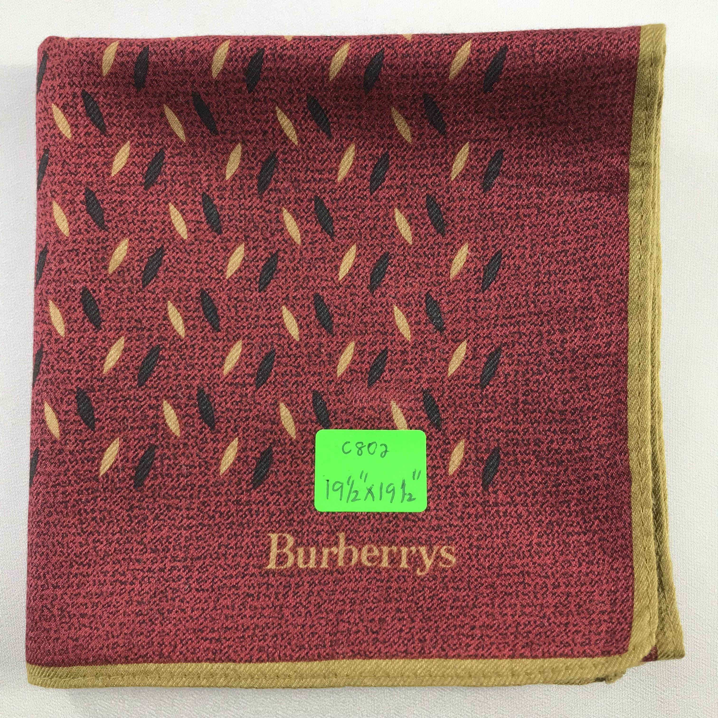 Burberry Burberry Handkerchief / Bandana / Neckerchief C802 Size ONE SIZE - 7 Thumbnail
