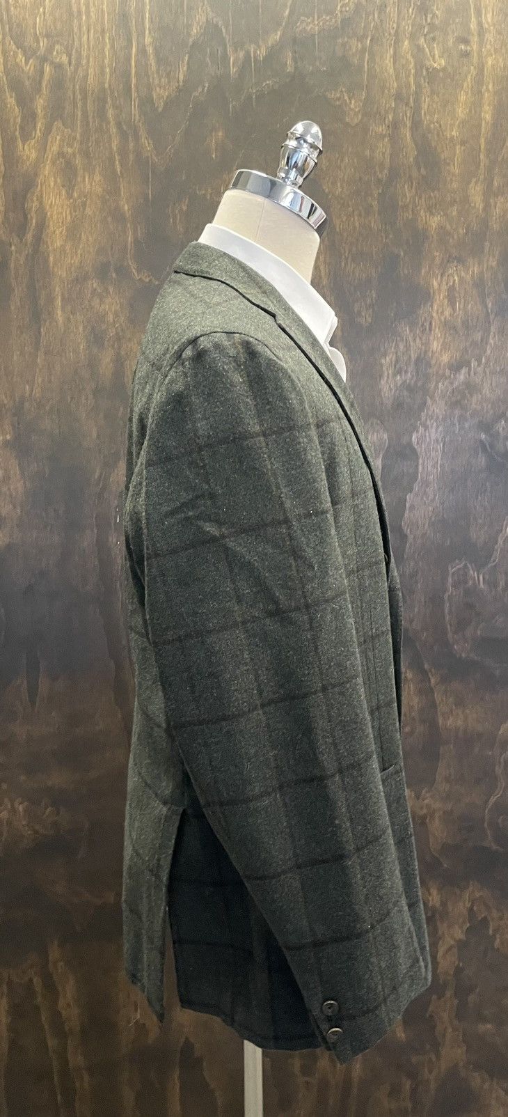 Boglioli Check Print Dover Jacket Size 48R - 3 Thumbnail