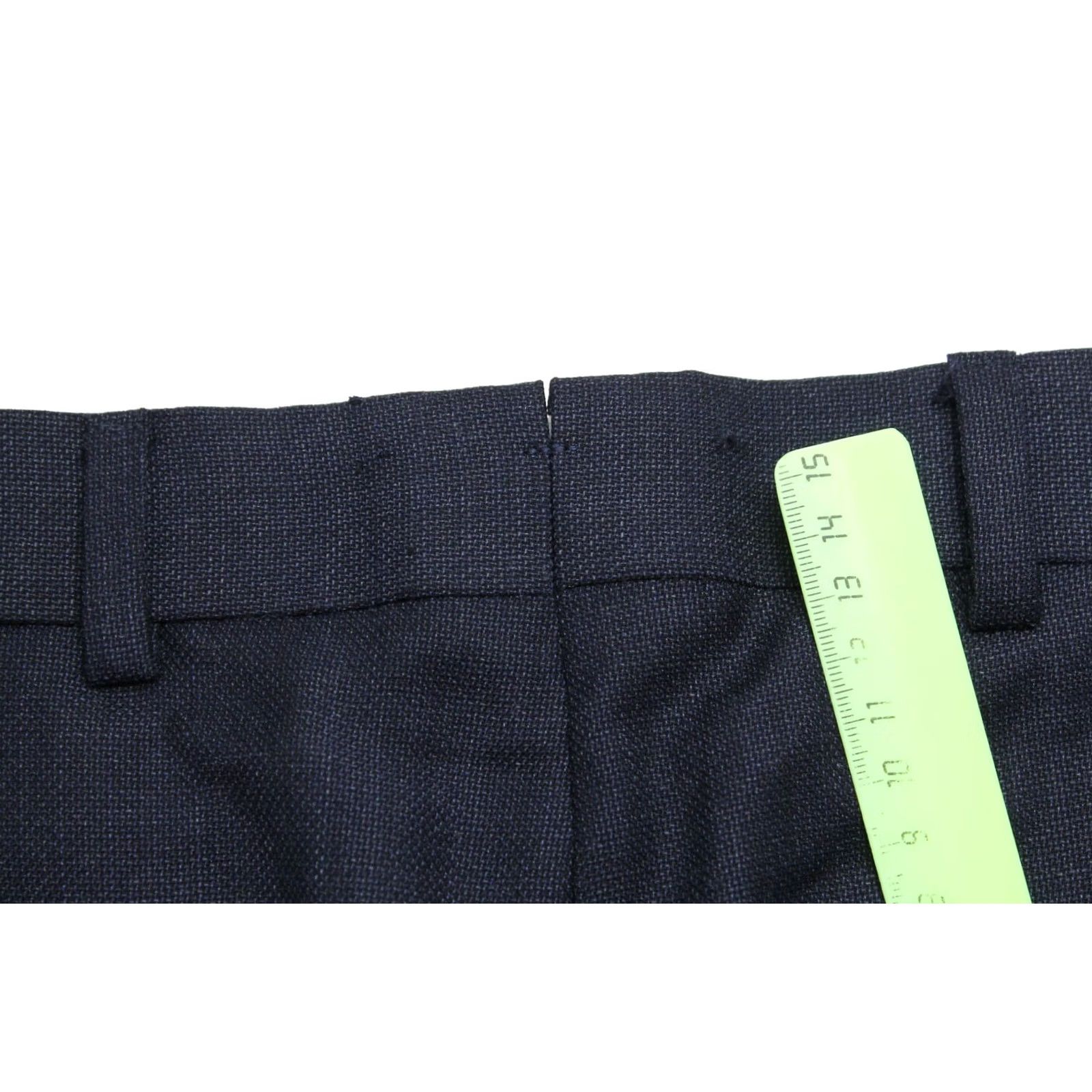 Suitsupply Suitsupply Brescia Trousers Men UK 38 / W35 Wool Tapered Pleated Blue Dress Pants Pants, Trousers, Men, Wool, Blue, 38/35, Tapered, Pleated Size US 38 / EU 54 - 7 Thumbnail