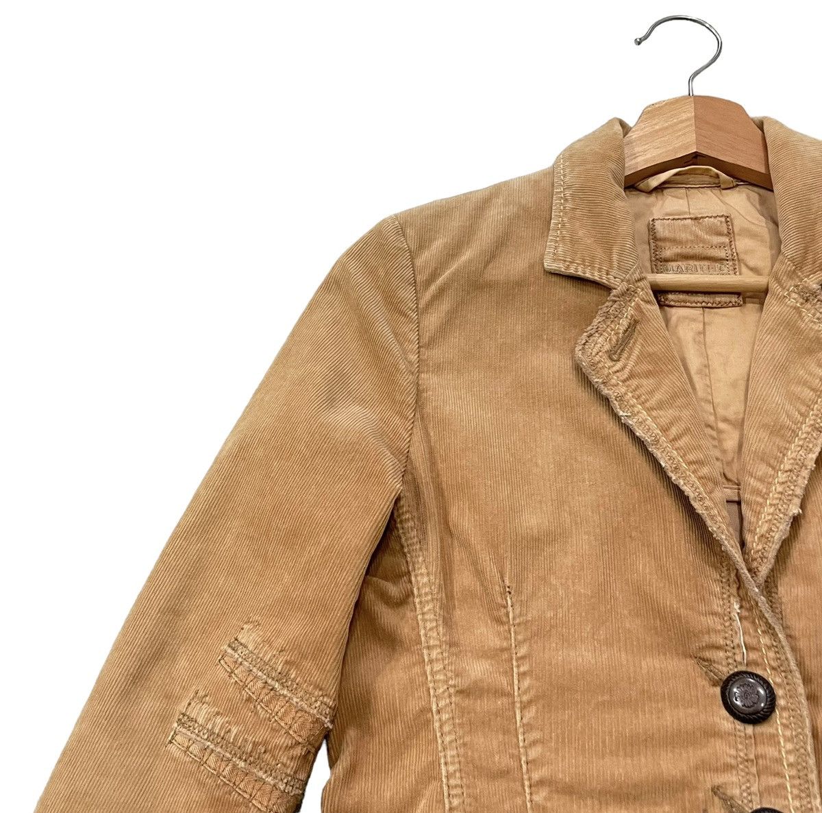 Marithe + Francois Girbaud Vintage Marithe Francois Girbaud Corduroy Jacket Size XS / US 0-2 / IT 36-38 - 7 Thumbnail