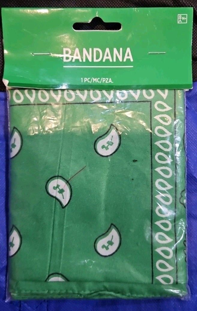Other Green Bandana Size ONE SIZE - 2 Thumbnail
