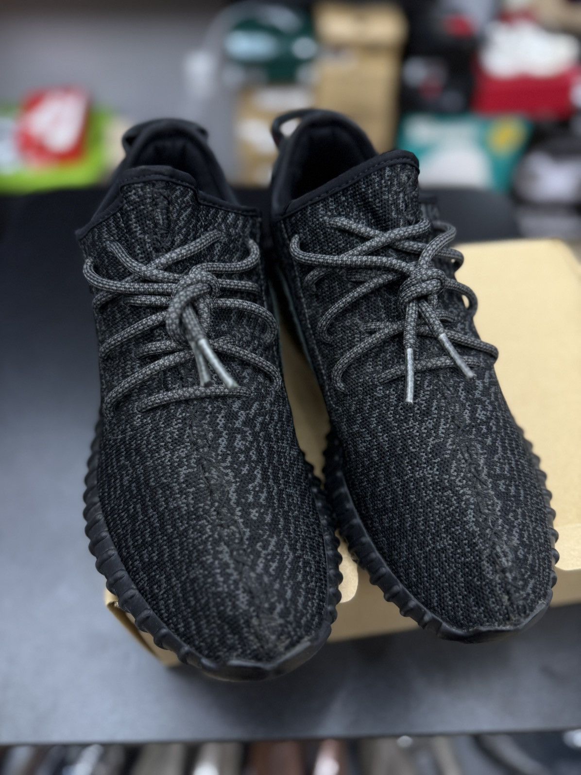 Yeezy Yeezy 350 Pirate Black (2016) Size 11 Pre Owned 🧼 Size US 11 / EU 44 - 7 Thumbnail