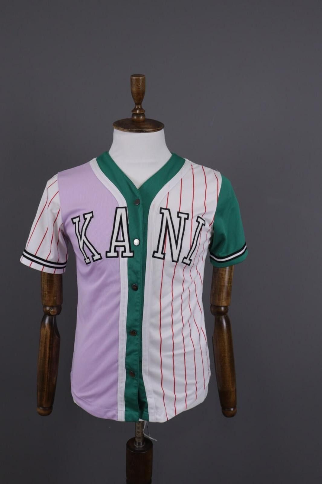 Karl Kani Karl Kani Multicolor Hip Hop Baseball Shirt Size XXS Size US M / EU 48-50 / 2 - 1 Thumbnail