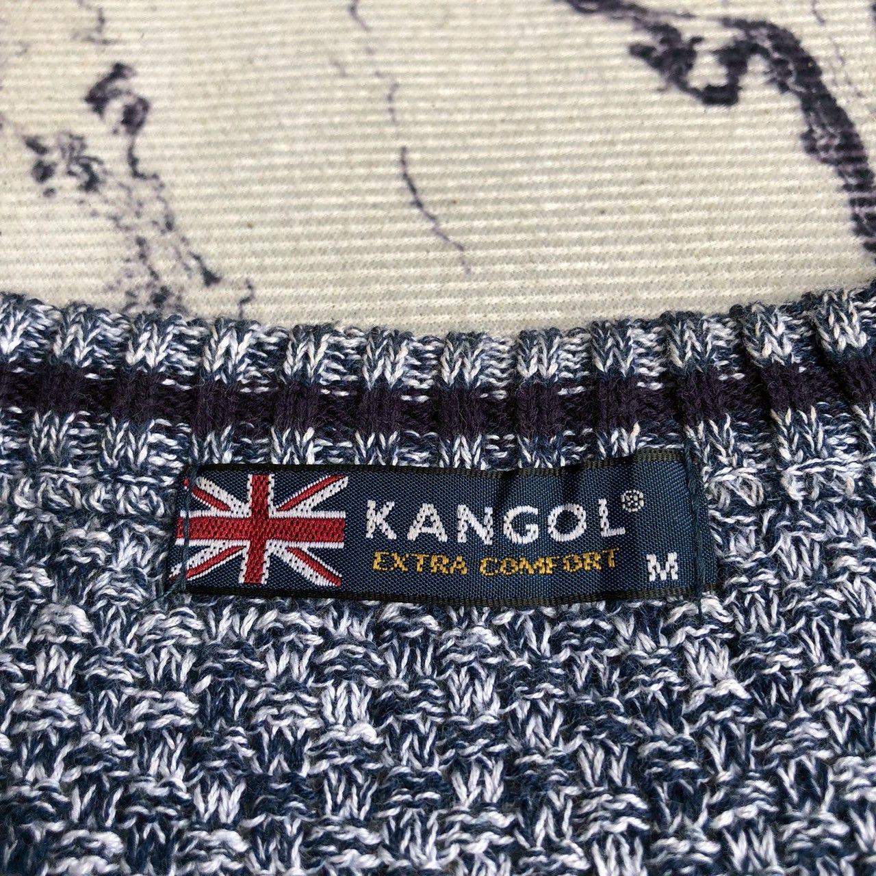 Kangol Vintage 90s Kangol Knit Vest Grey Textured Sleeveless Size US M / EU 48-50 / 2 - 5 Thumbnail