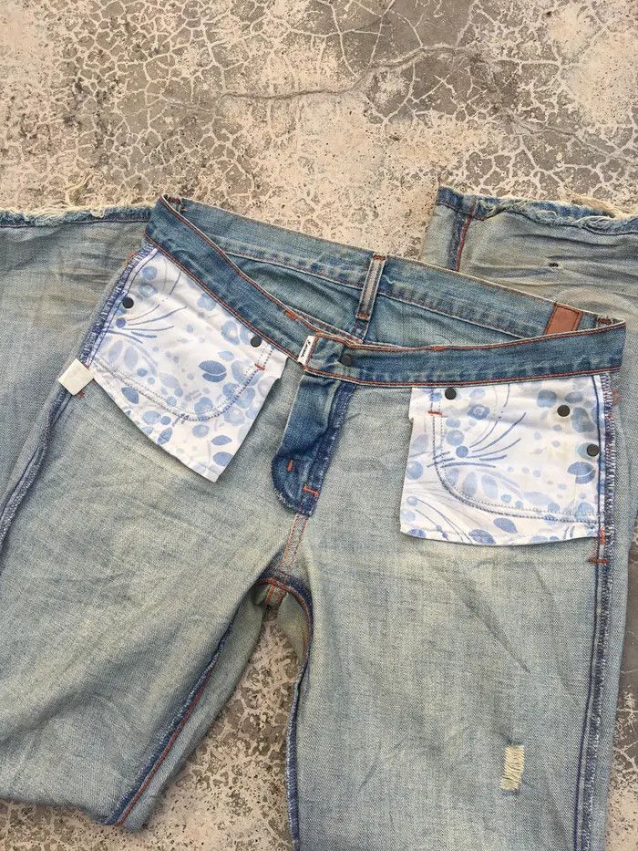 Japanese Brand FLARED CUT ABERCROMBIE Size US 34 / EU 50 - 6 Thumbnail
