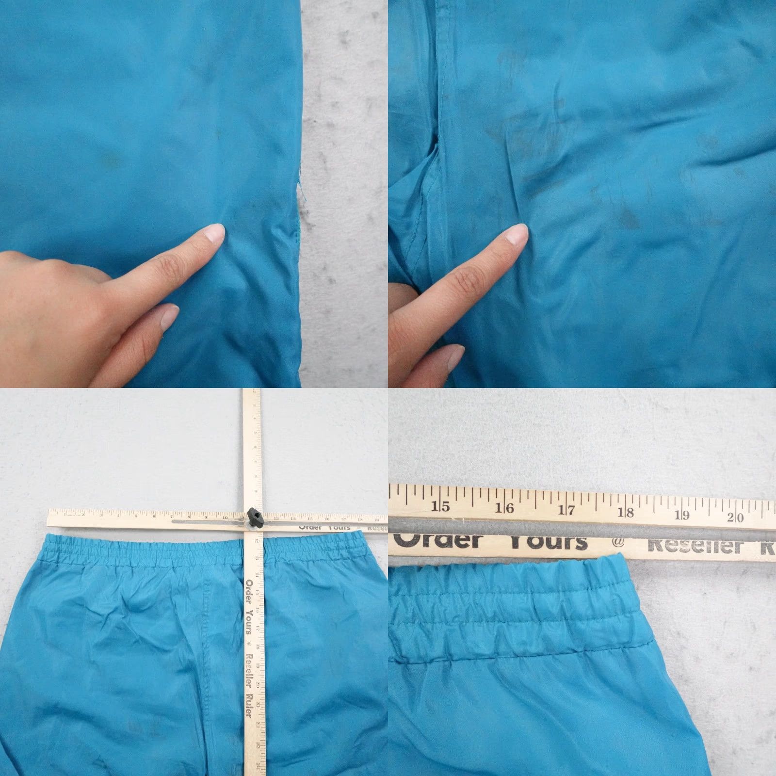 Vintage VINTAGE L.L. Bean Pants Womens Large Blue Rain Waterproof Windbreaker Trail Hiking Pants Size 36" / US 14 / IT 50 - 8 Thumbnail