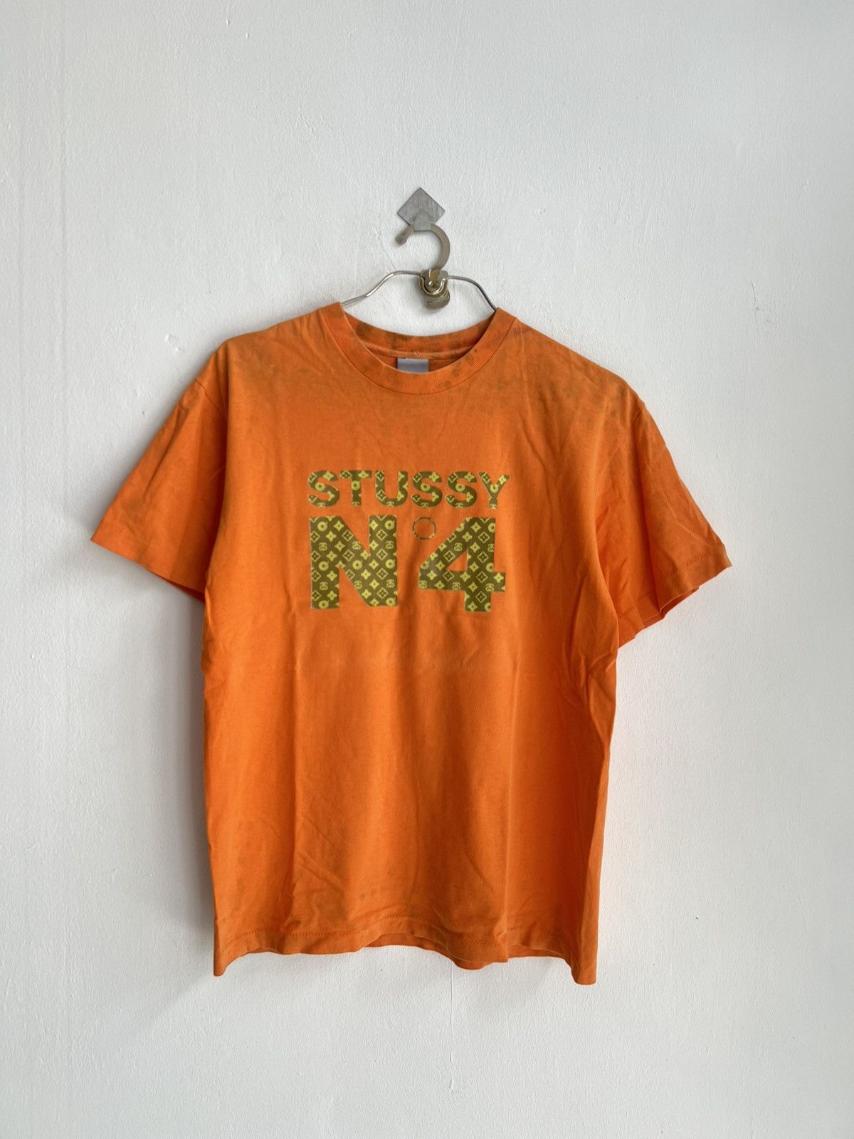 RARE 1990s Stussy x LV (Stussyton) Monogram N4 Tees Shirt
