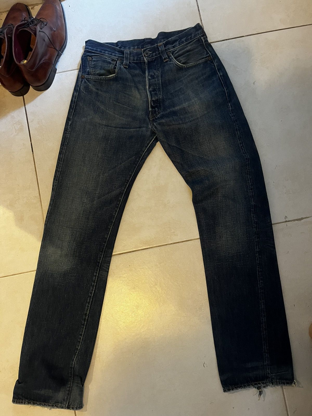 Levi's Vintage Clothing Levi's 501 selvedge denim Size US 34 / EU 50 - 1 Thumbnail