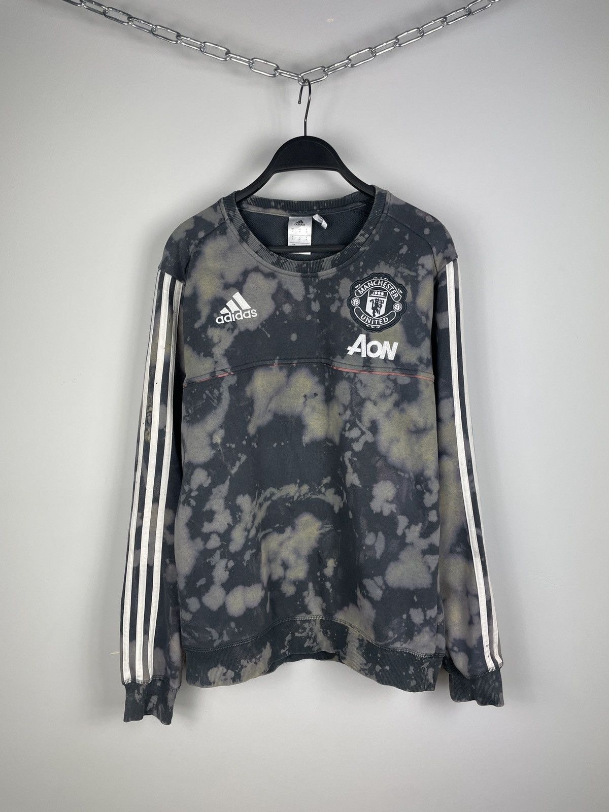 Adidas Adidas Manchester United Soccer Custom Sweatshirt Size US M / EU 48-50 / 2 - 1 Thumbnail