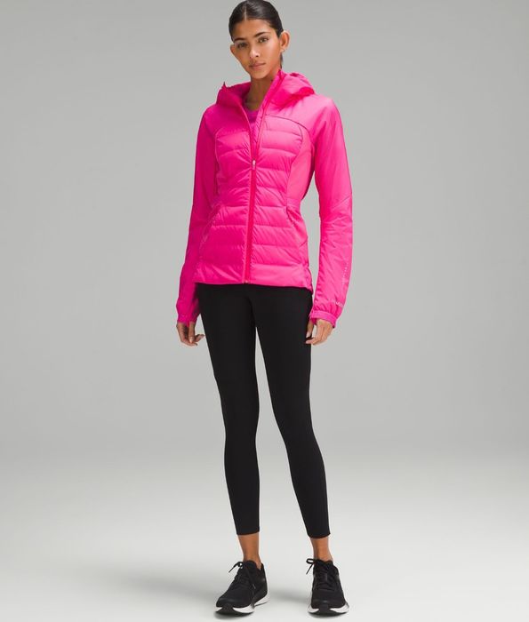 Lululemon Lululemon down for it all jacket color sonic pink size 6 NWT