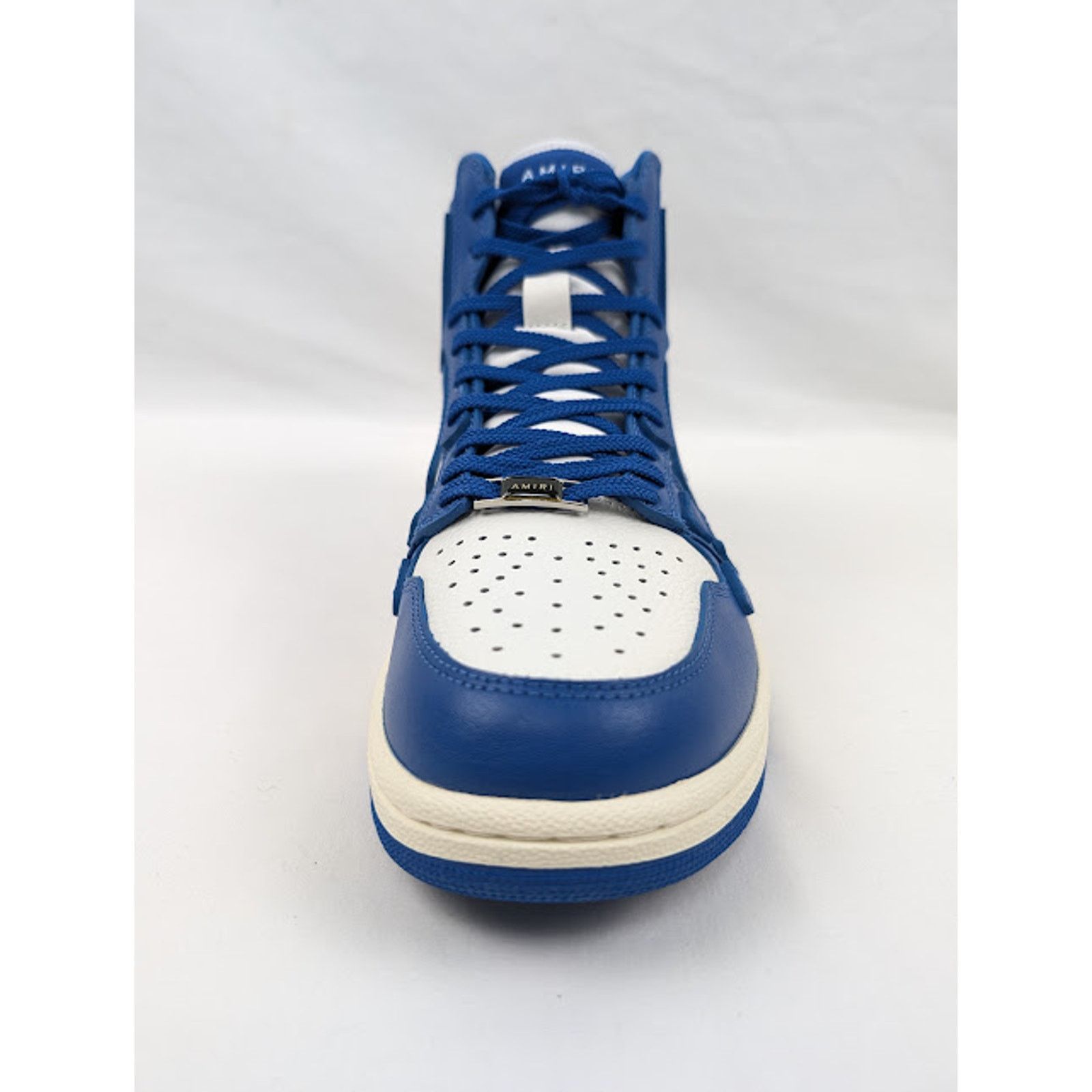Amiri o1rshd1 Skel Hi-Top Sneakers in Blue/White Size US 12 / EU 45 - 9 Thumbnail
