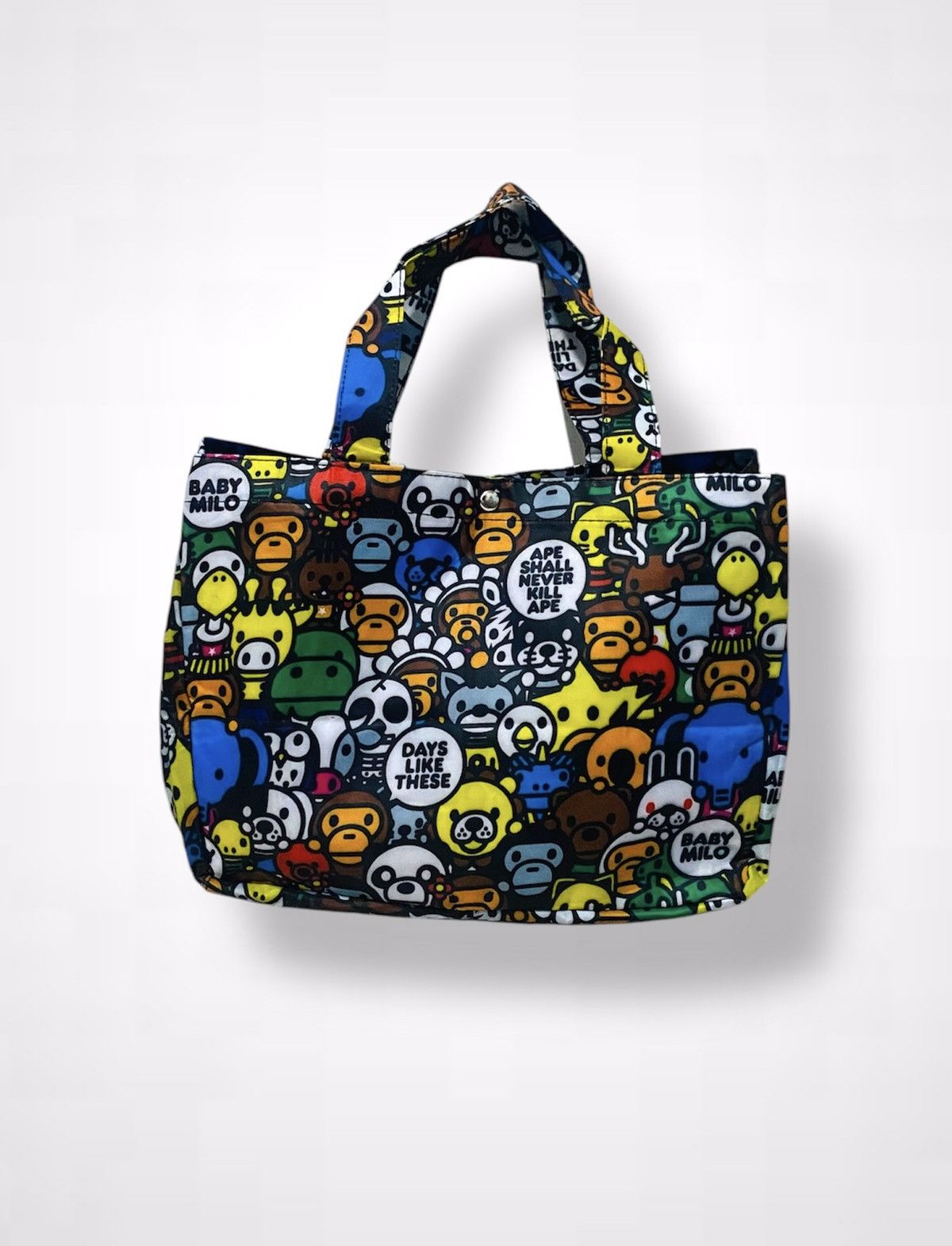 Bape A08 🇯🇵 Baby Milo by A Bathing Ape Magazine Tote Bag Size ONE SIZE - 3 Thumbnail