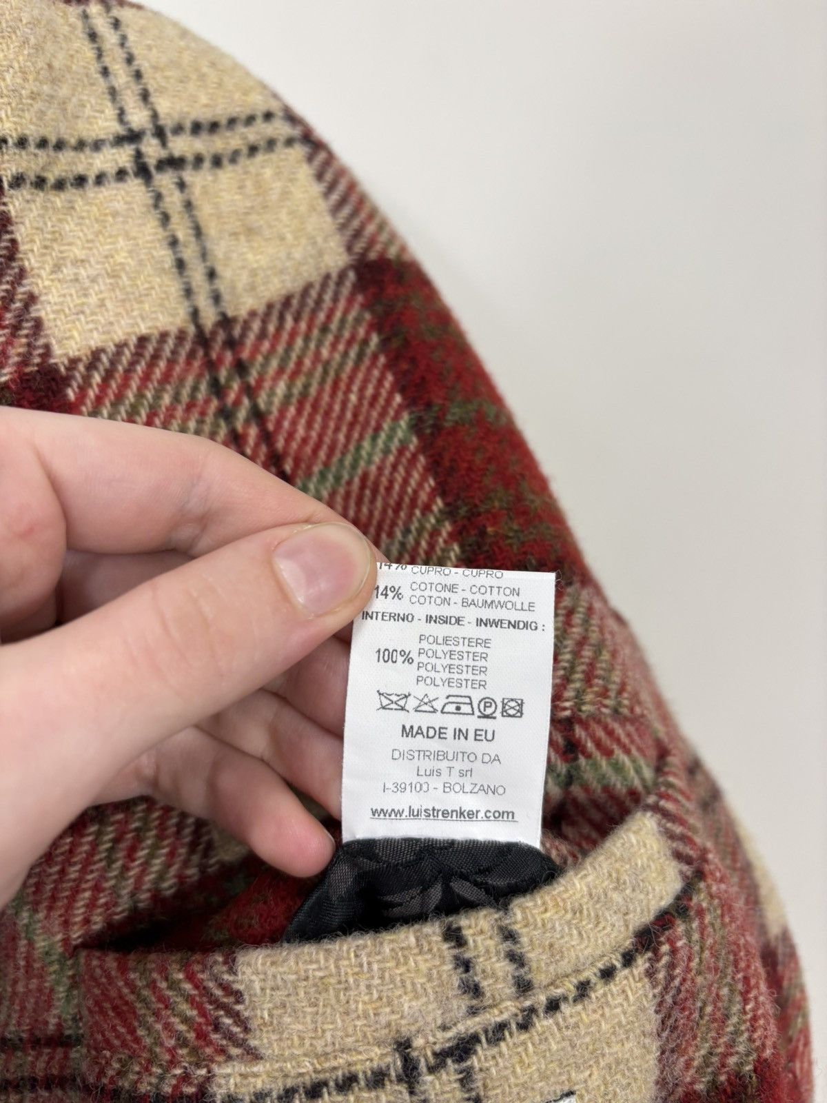 Other Luis Trenker Women’s Plaid Check Alpine Wool Blazer Jacket Size XL / US 12-14 / IT 48-50 - 17 Thumbnail