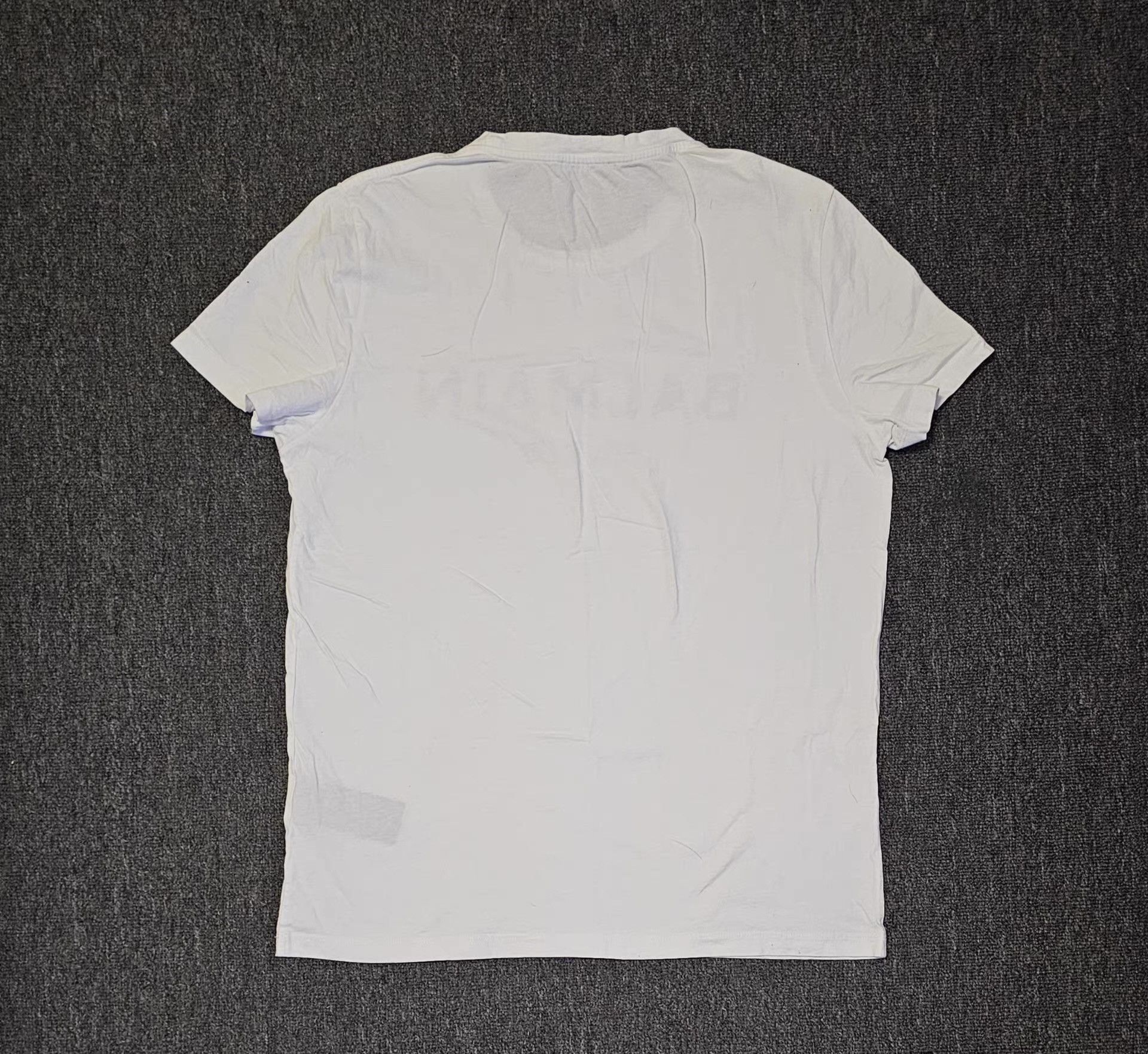 Balmain Balmain White Short Sleeve T-shirt Size US L / EU 52-54 / 3 - 2 Thumbnail